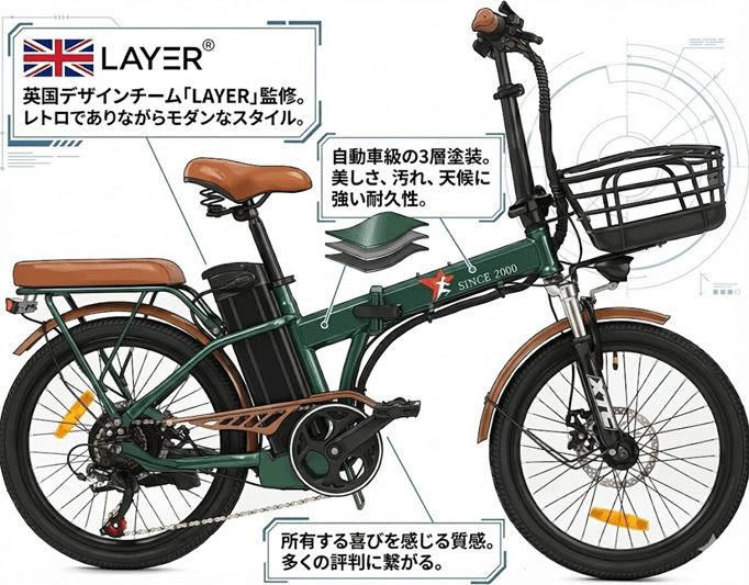 コスパ最強】peez電動アシスト自転車の評判は？パスワードロック搭載で