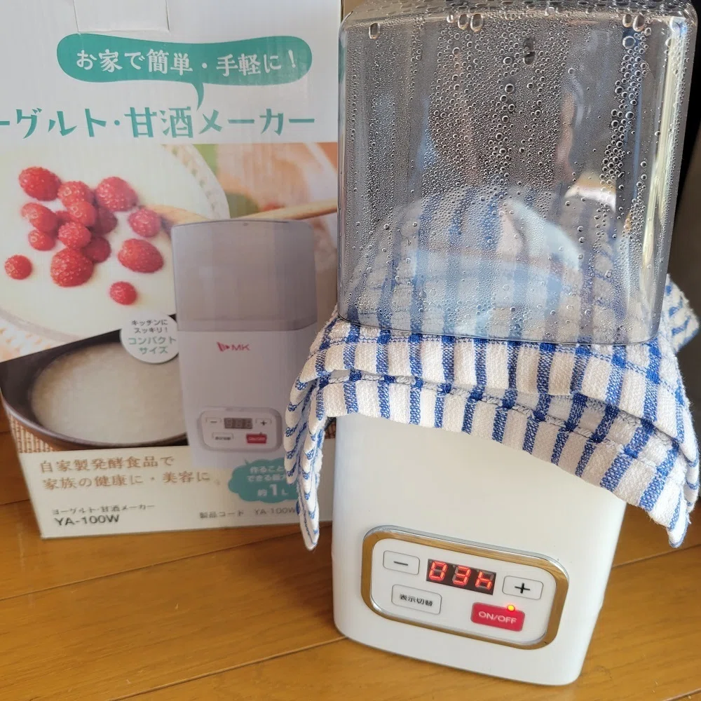 正直レビュー】エムケー精工 ヨーグルト・甘酒メーカー YA-100W-W