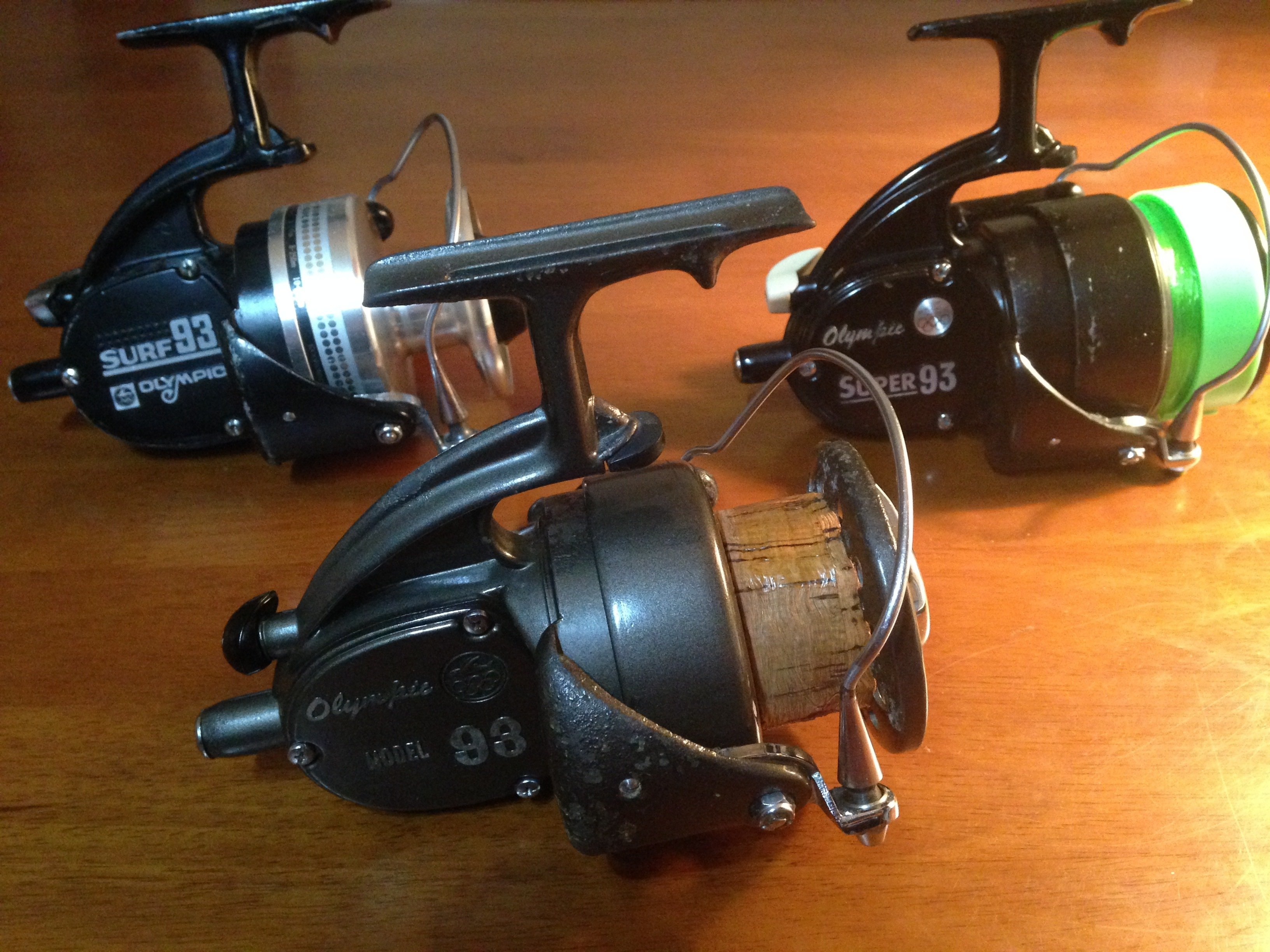 オリムピック EX-93 左ハンドルOLYMPIC 🎣オールドフィッシングタックル024 永遠の93 ~ OLYMPIC Model 93