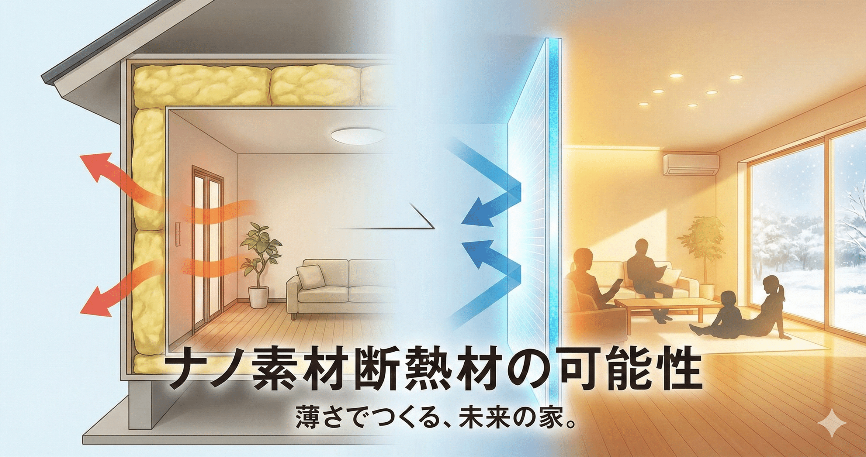 建築用材料　断熱材 断熱材の種類は3つ！それぞれの特徴や性能、断熱材を選ぶ基準も確認