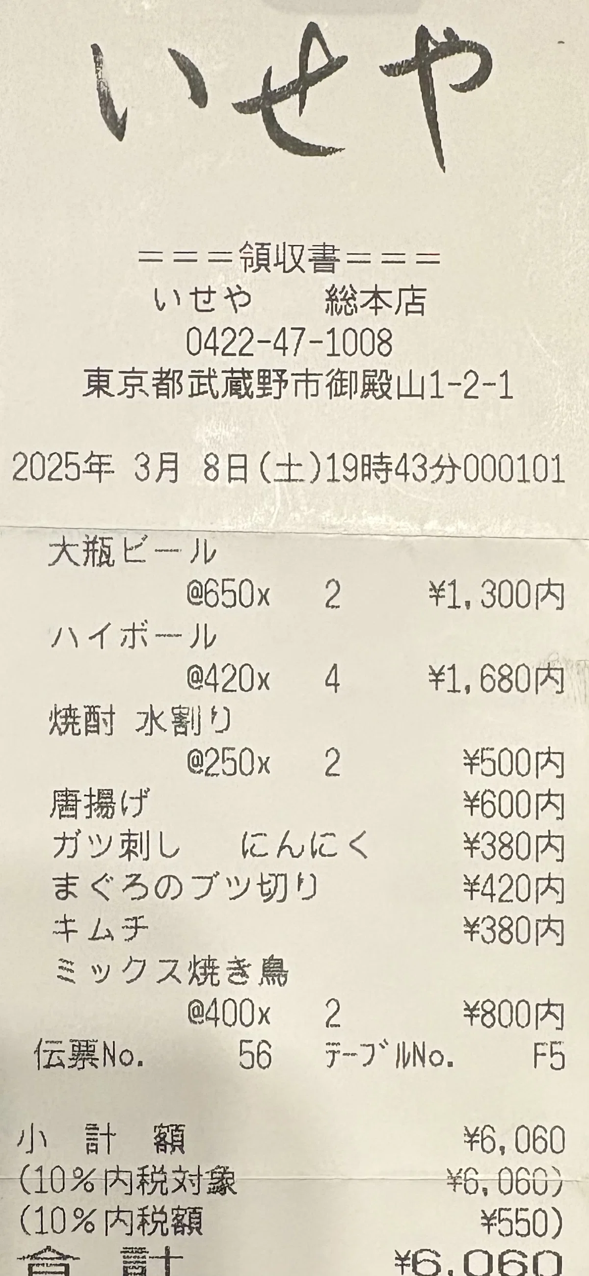 2025年 レシート日記【UMrooms】｜Auto Save Collective