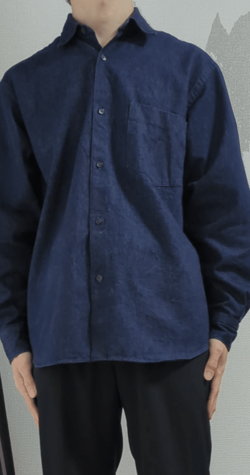 03 | DENIM COMOLI SHIRT（濃紺）｜つか