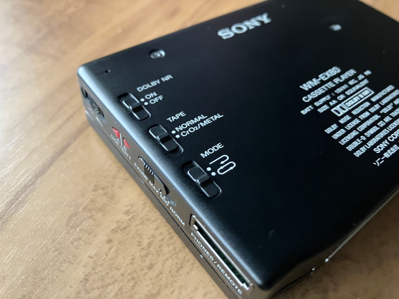 SONY WALKMAN WM-EX80（故障）｜Second Shack