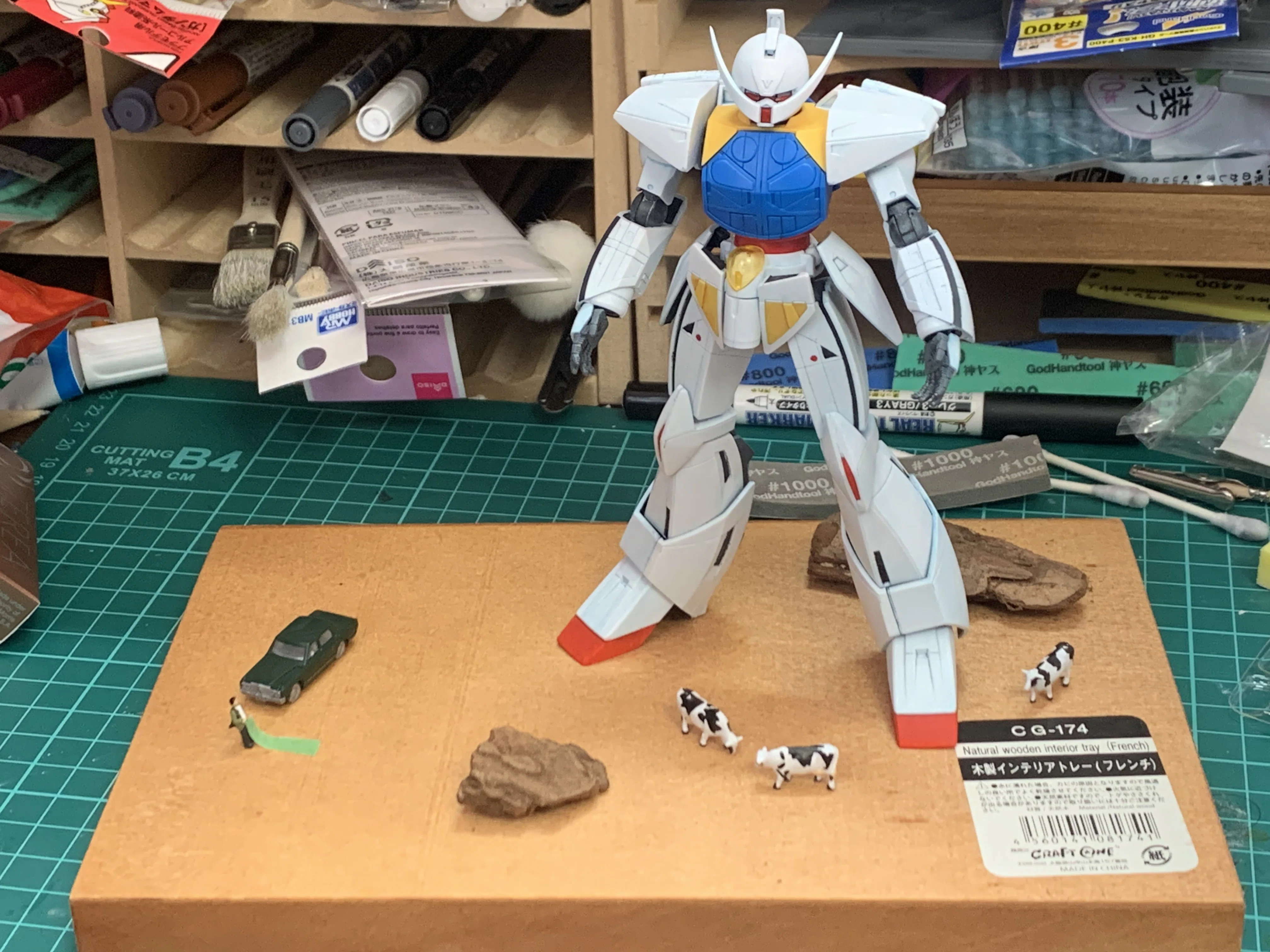 ターンAガンダムを風景に溶け込ませるという試み｜シ的憧憬｜凪野 朔