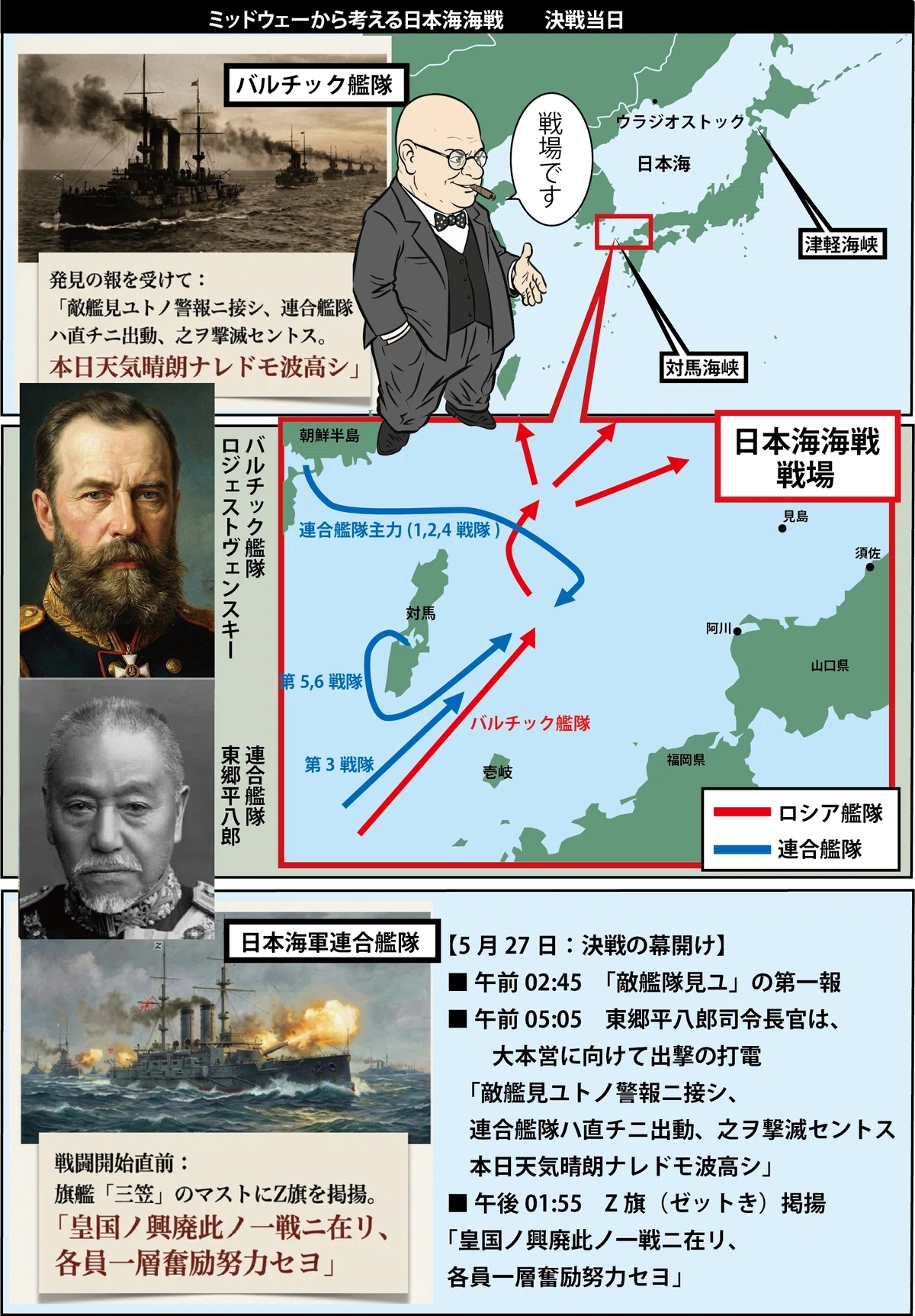 日本海海戦 東郷から山本：完勝の呪縛｜三原光明