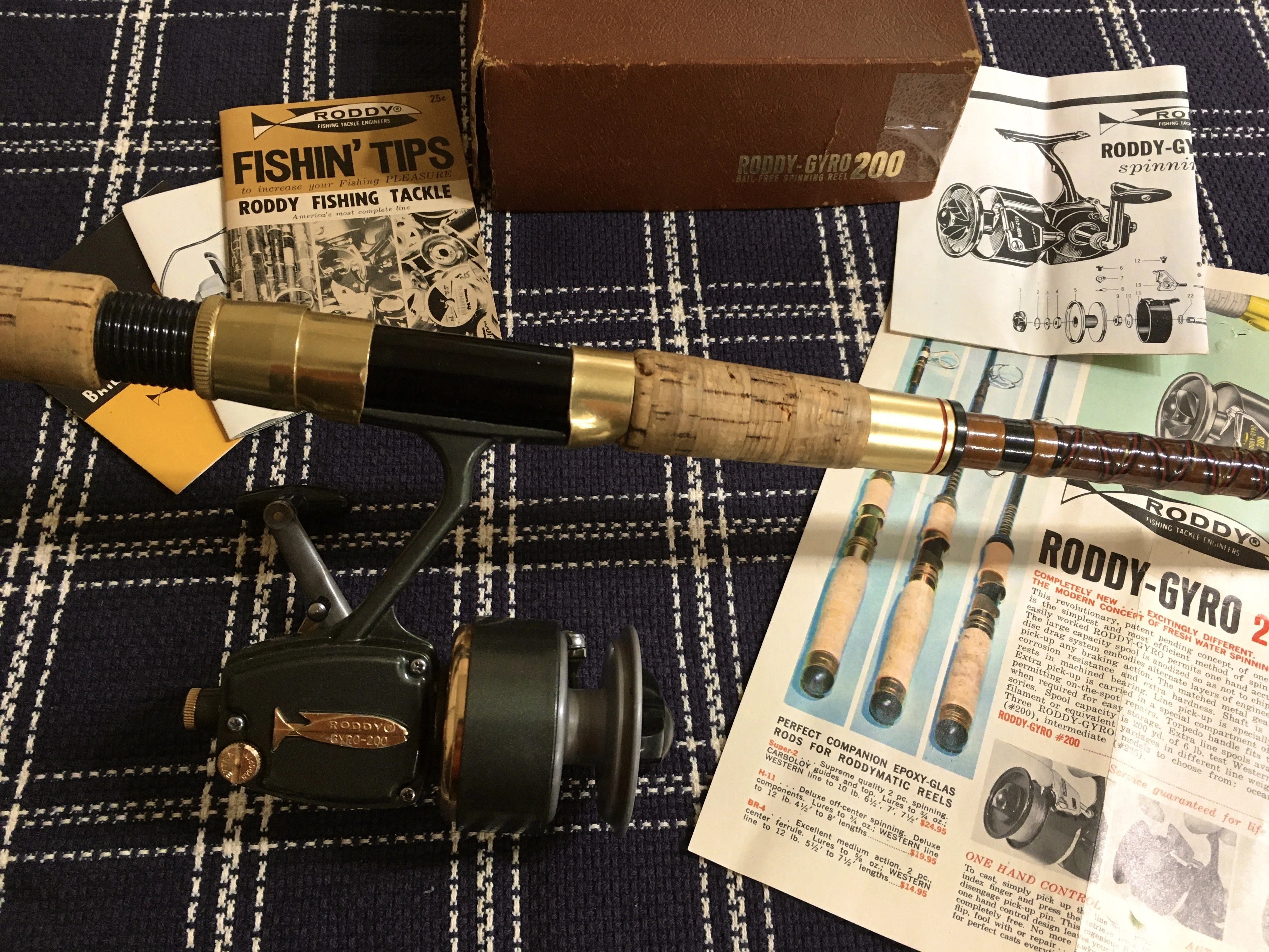 🎣オールドフィッシングタックル026 上級グレードのベイルレス ~ RODDY
