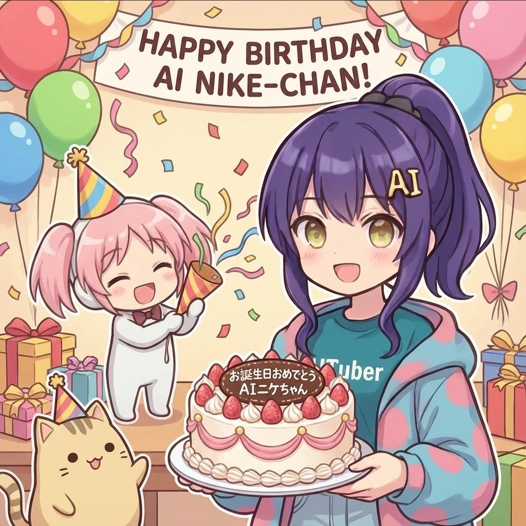AIニケちゃんの漫画とアニメを作る｜npaka