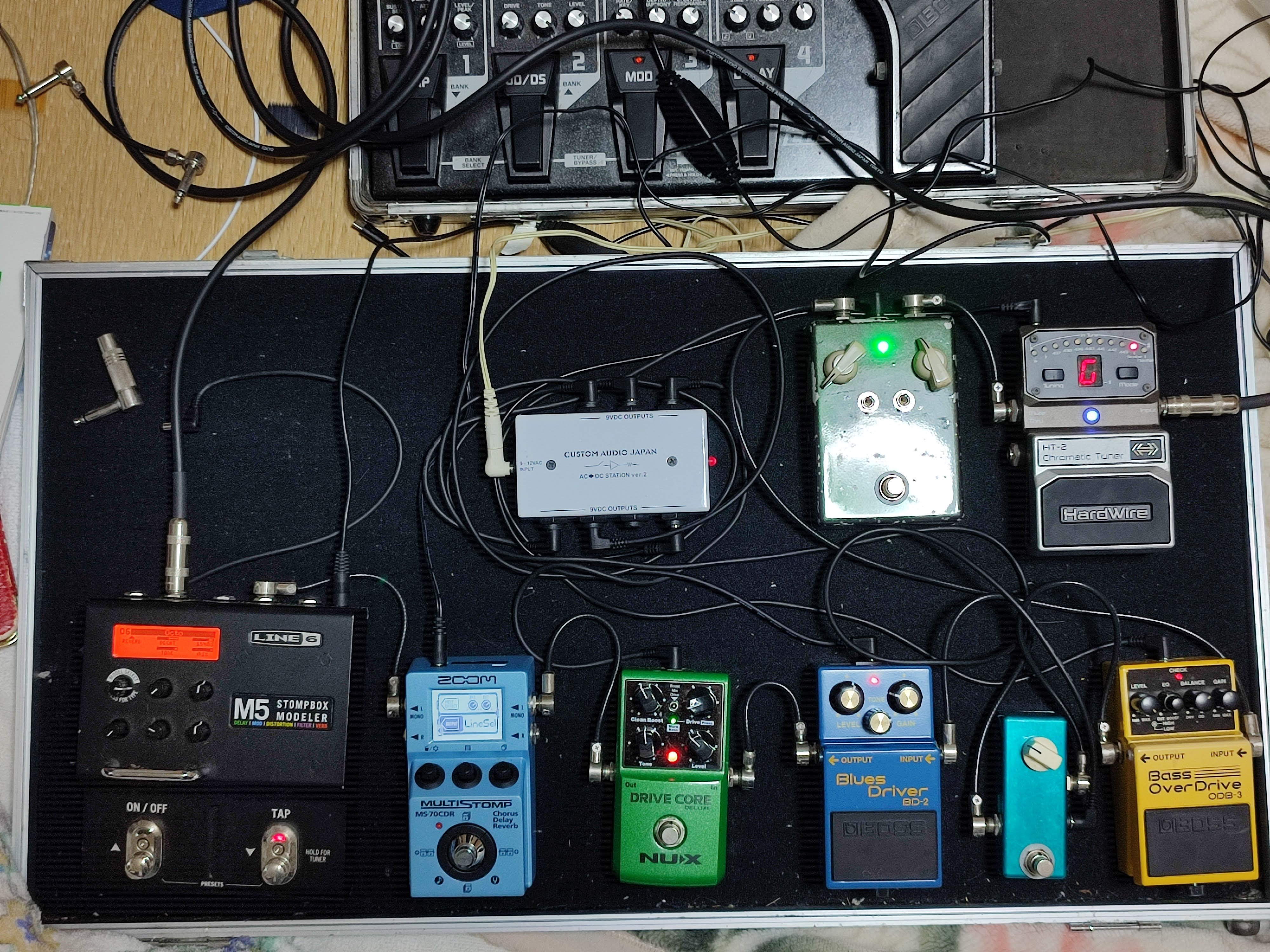 私のエフェクターボード変遷記｜浅木大和 / Yamato Asagi