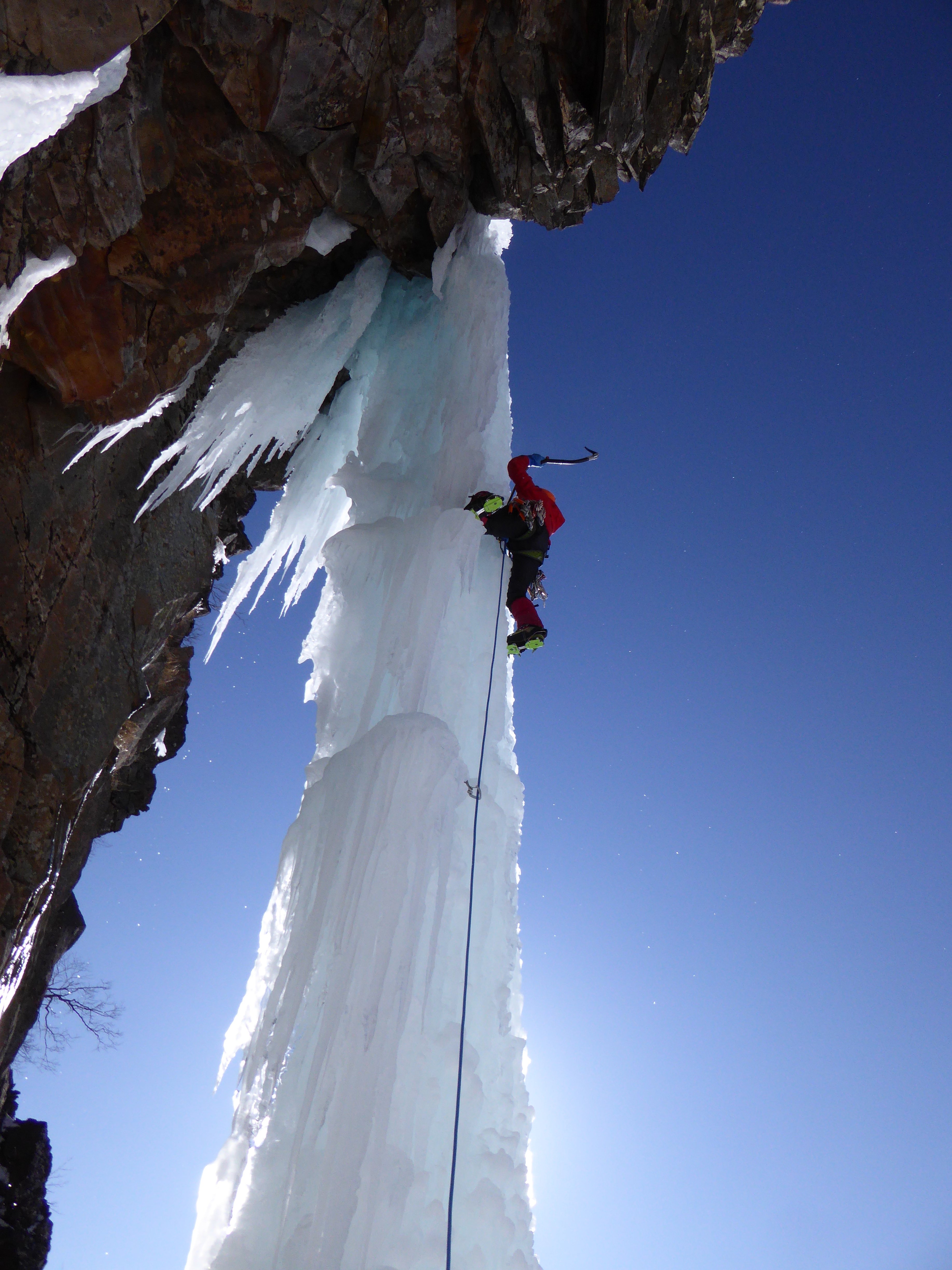 八ヶ岳アイスクライミング～クリスタルタワー編～｜mari03