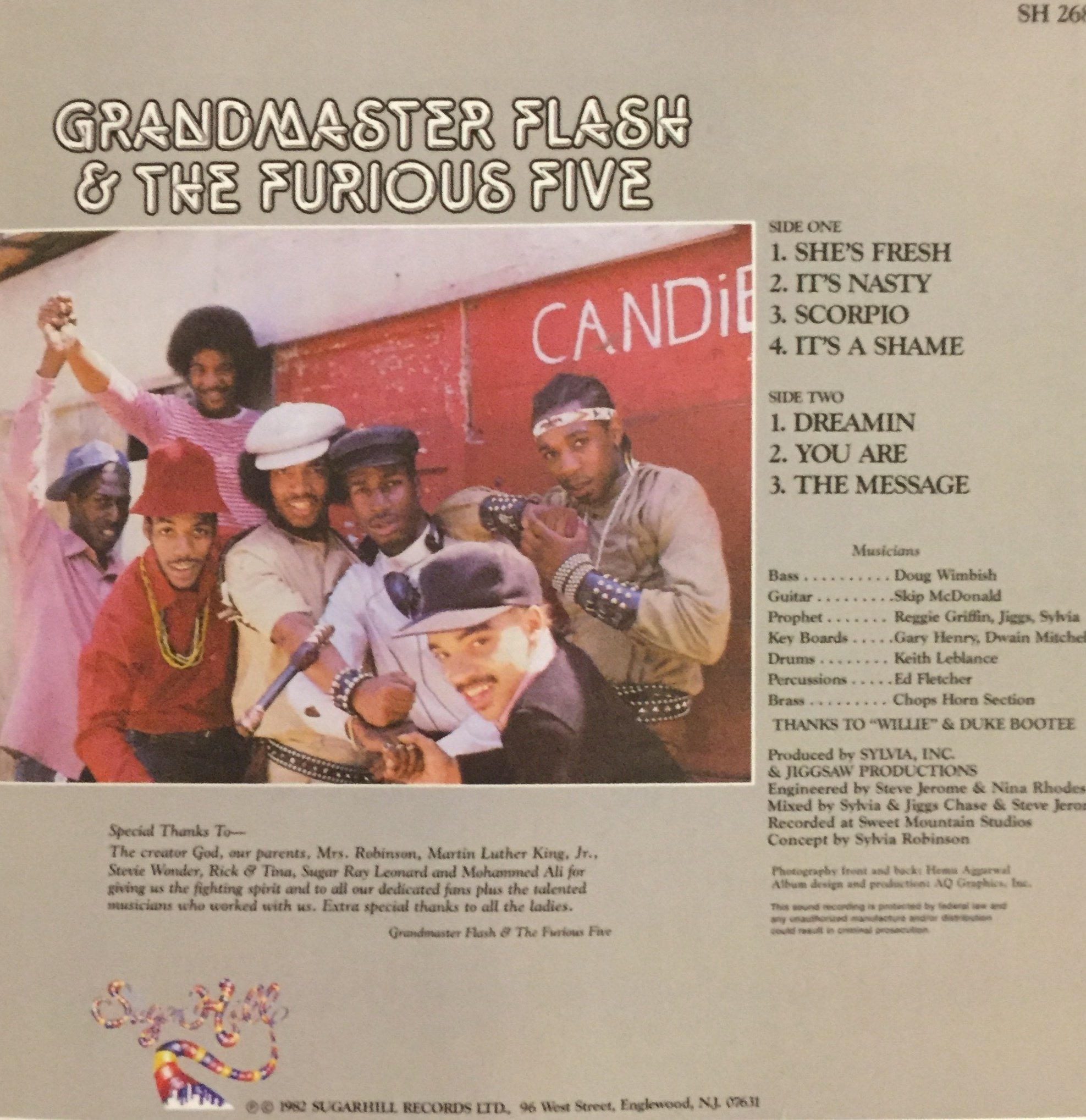 名盤列伝:20枚目】Grandmaster Flash & The Furious Five『The Message