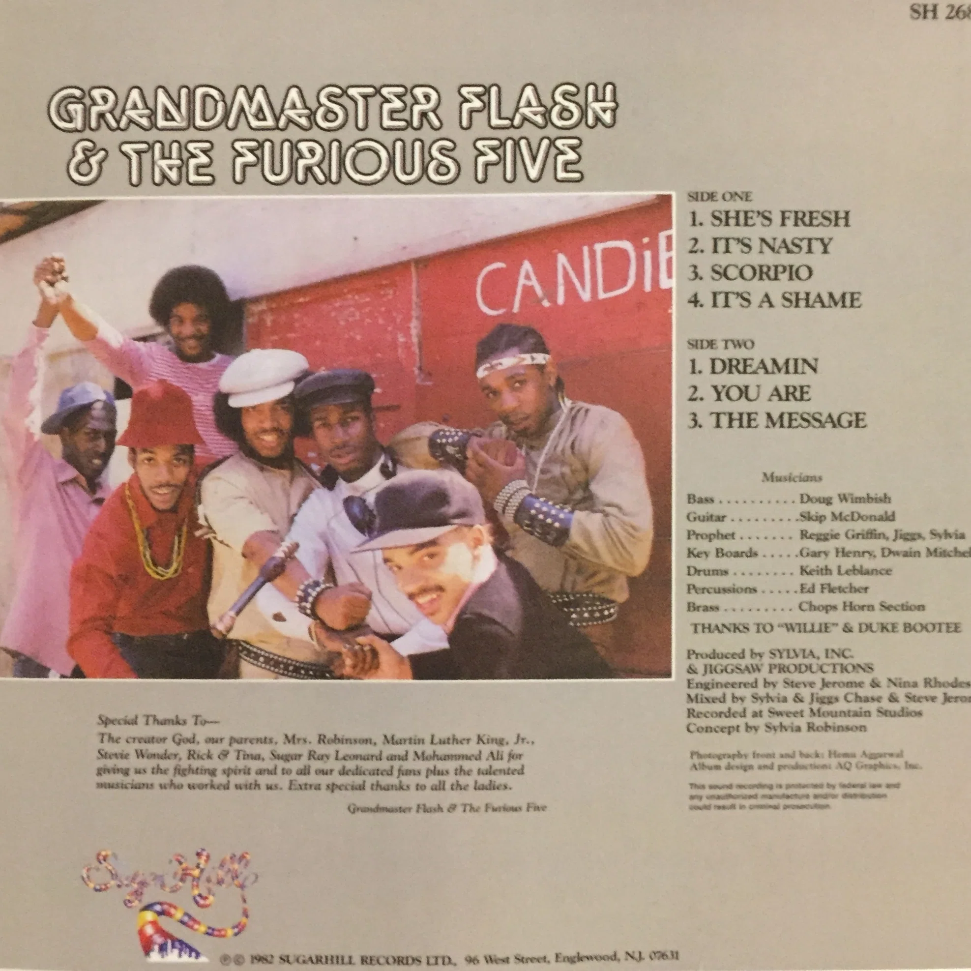 名盤列伝:20枚目】Grandmaster Flash & The Furious Five『The Message 