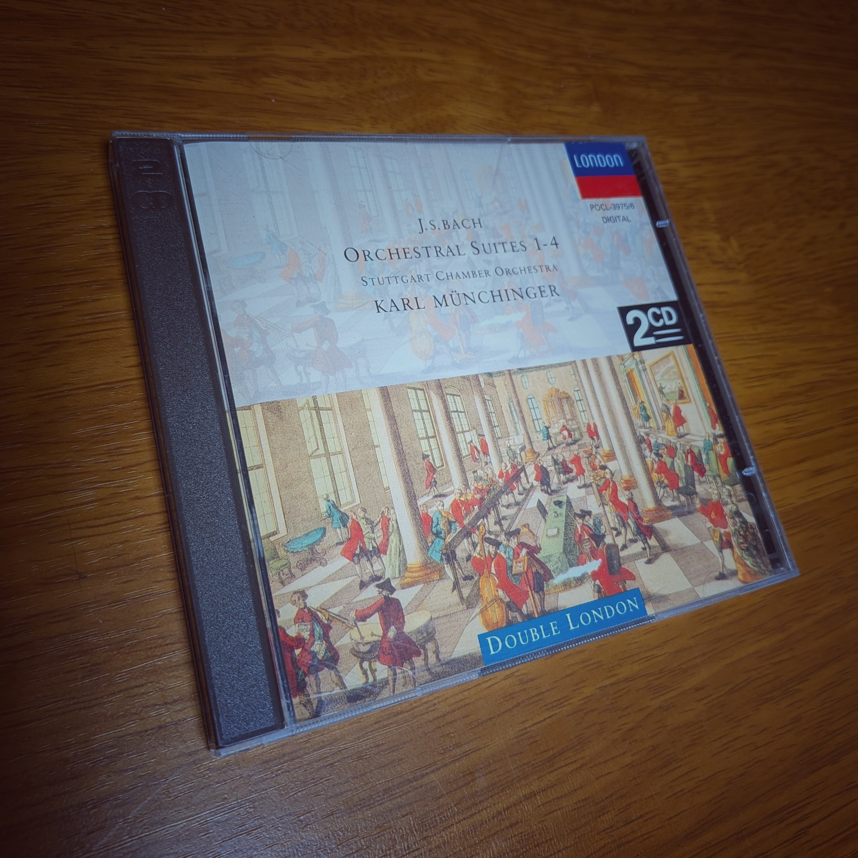 J.S.バッハ：管弦楽組曲、カール・ミュンヒンガー指揮、シュトゥット