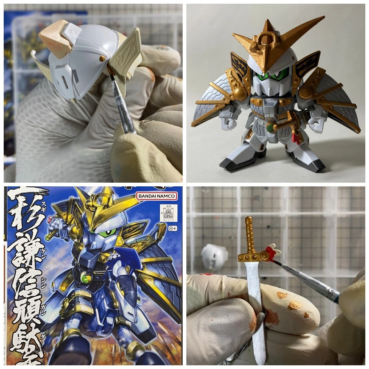 戦国の英傑、掌に集う ― BB戦士 SD戦国伝 武神降臨編 制作動画の記録