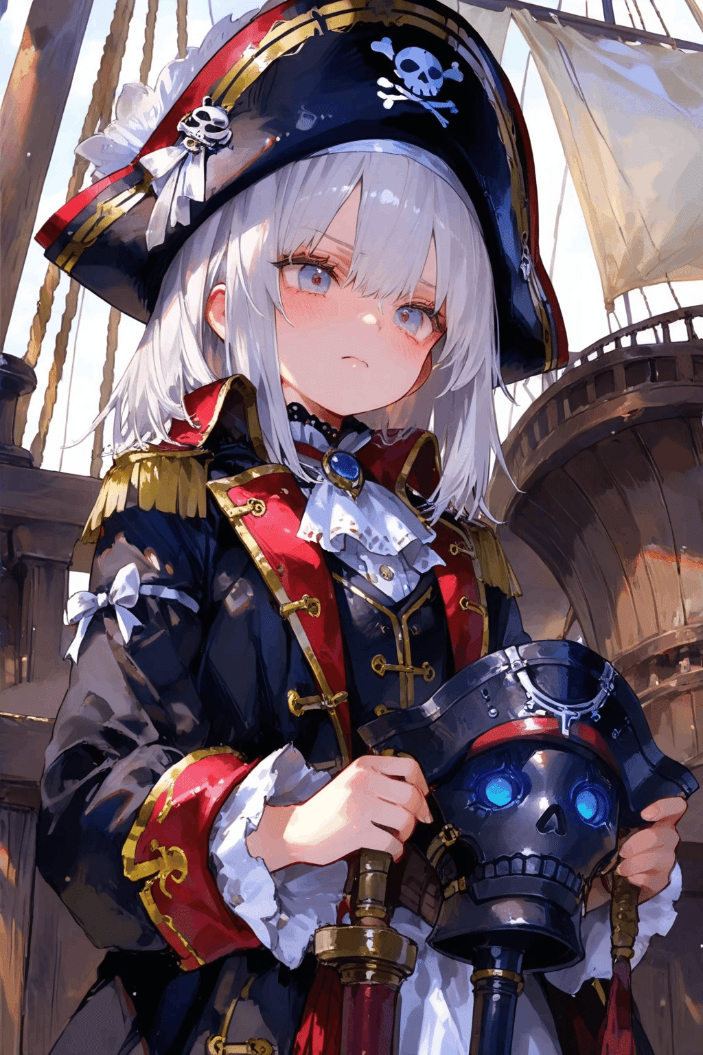 AIイラスト｜女海賊｜とらまる