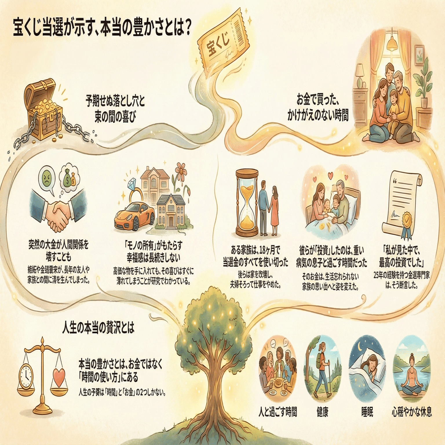 宝くじ「億万長者7000人」を見てきたアドバイザーが語る、大金が暴く3