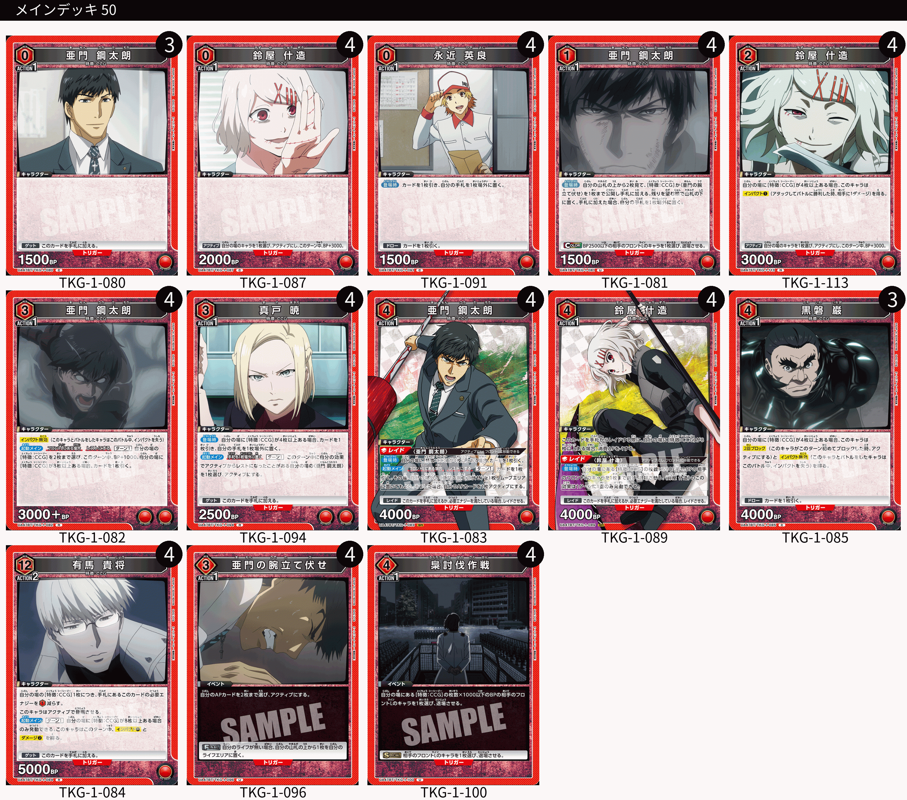 12/28 ドデカみん杯レポと赤CCGの紹介｜ちぇる