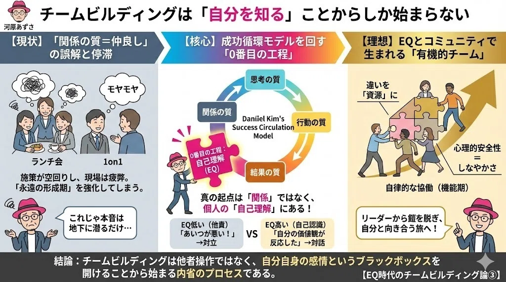 関係の質」を上げても組織が変わらない理由──成功循環モデル×EQで