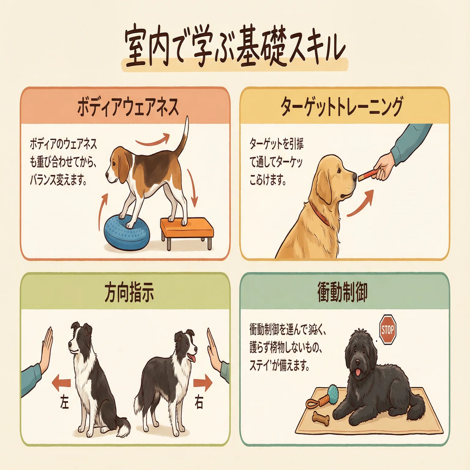 室内アジリティ：家でできる基礎トレーニング｜アジリティのーと