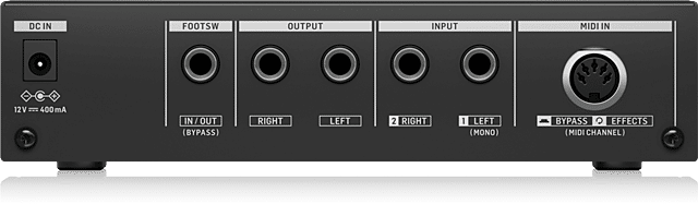 tc electronic M100は、空間系・モジュレーション系を中心に多彩な16