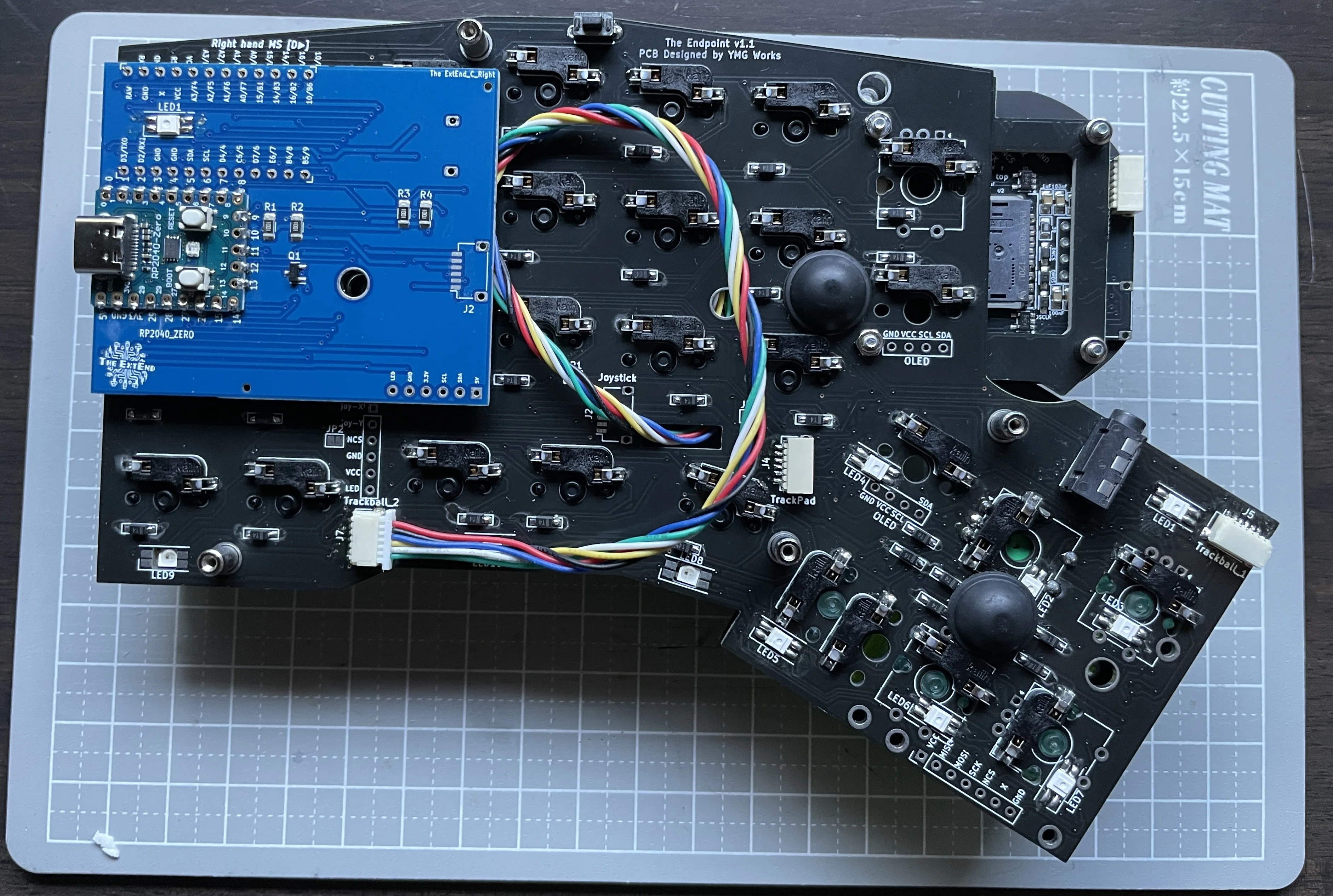 3.7.2 RP2040ZERO拡張基板「TheExtend_rp_V2」のビルドガイド｜YMG Works