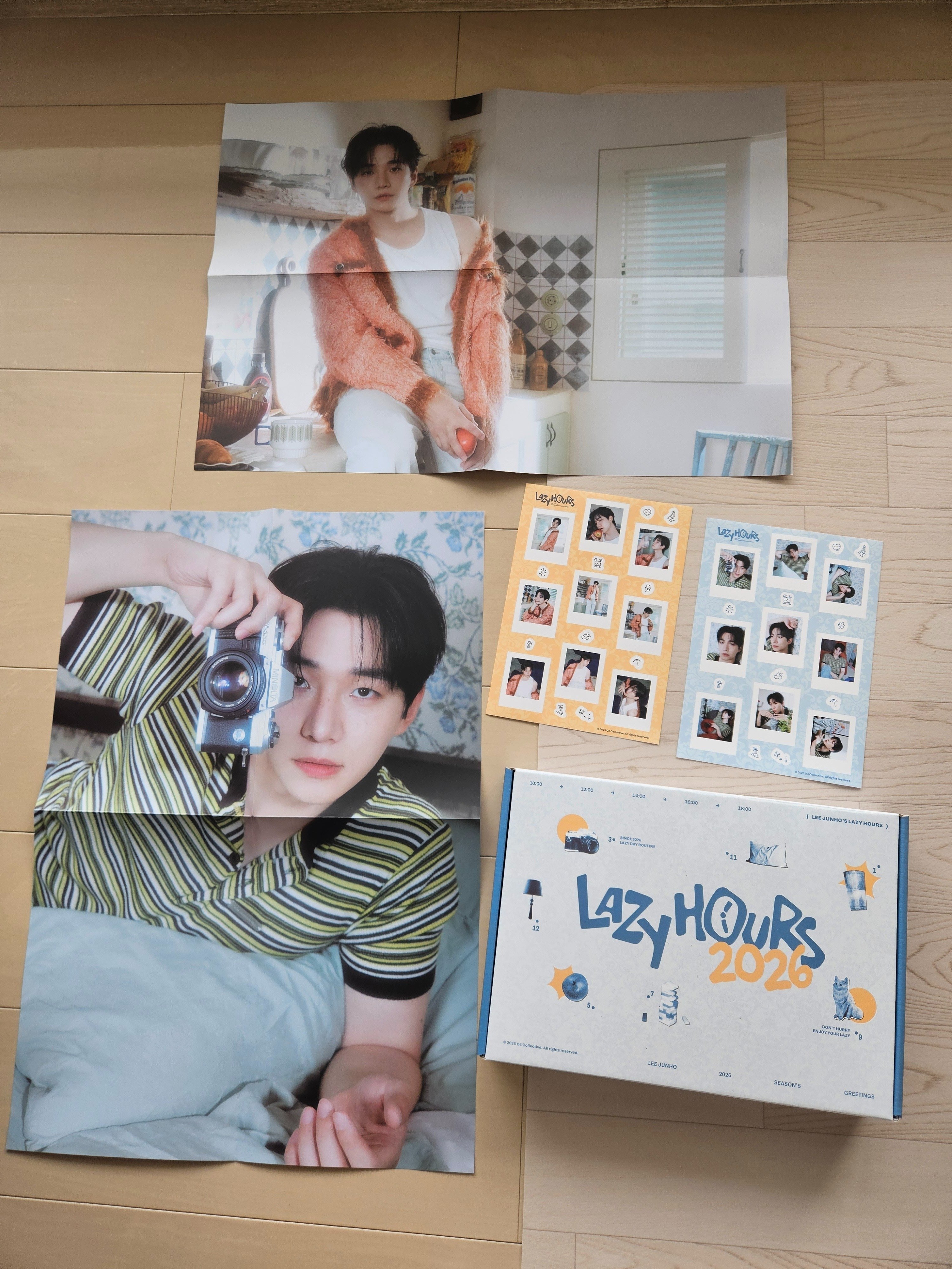 Season's Greetings 2026🩵💛｜チャミ🐰韓ドラ好き💛JUNHOペン🐧