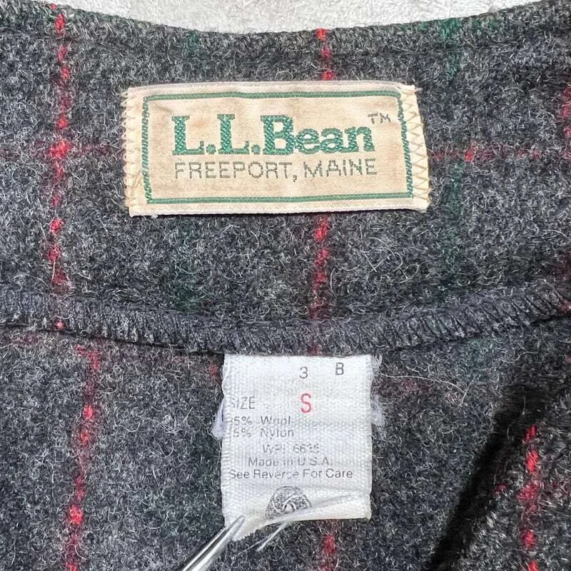 ー古着・現行ーL.L.Bean バーズアイニット— タグでわかる年代＆歴史