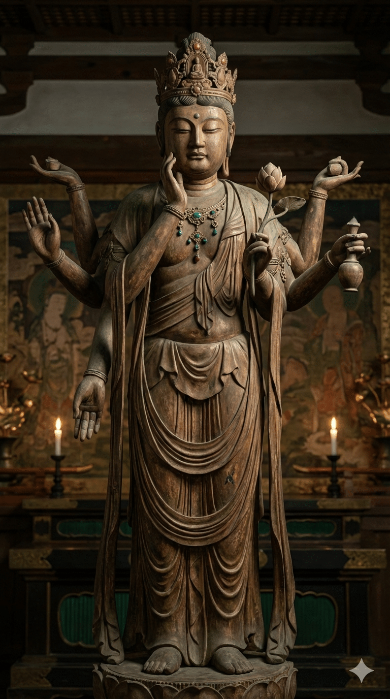 作画実験 弥勒菩薩｜美和