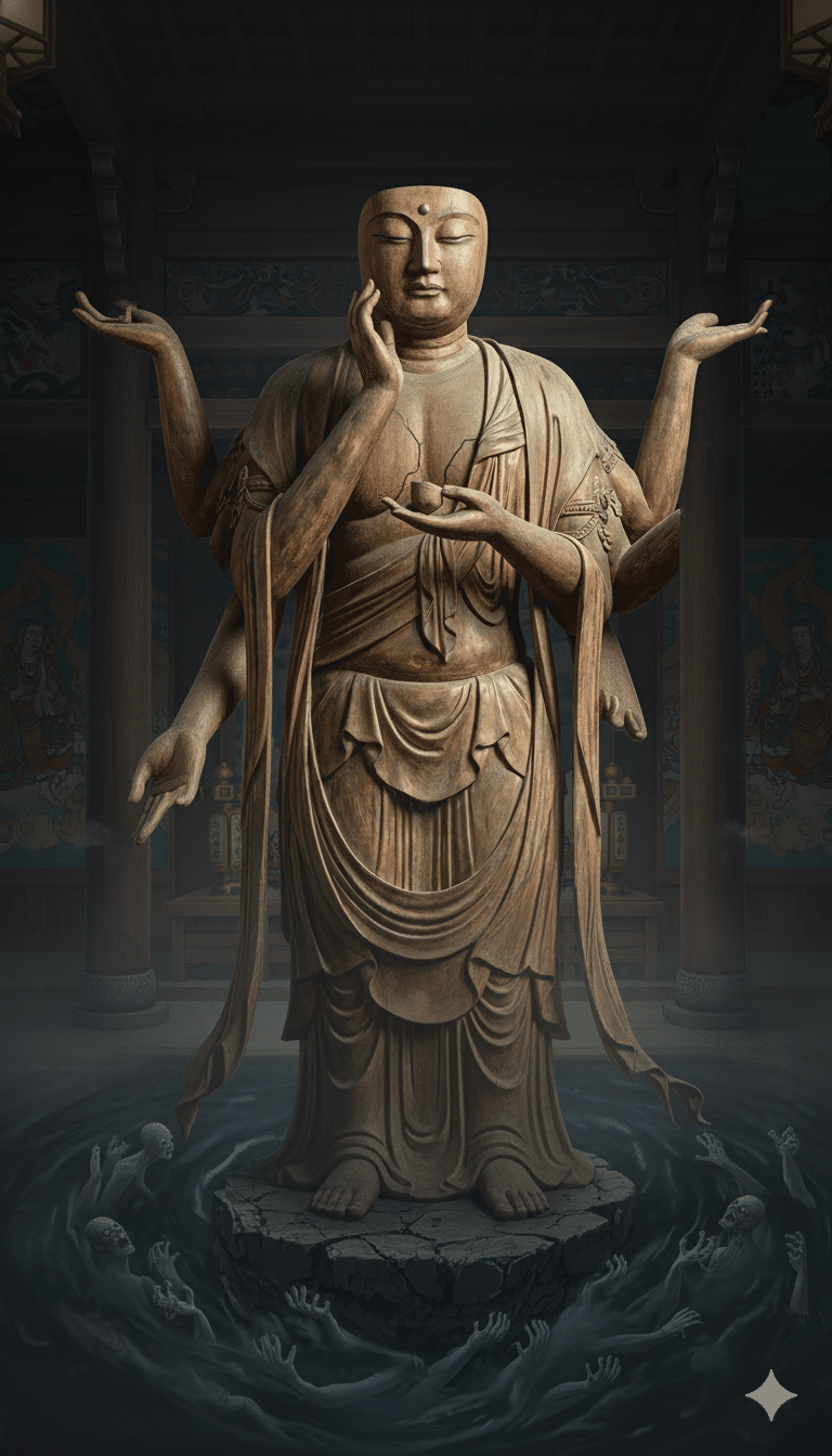 作画実験 弥勒菩薩｜美和