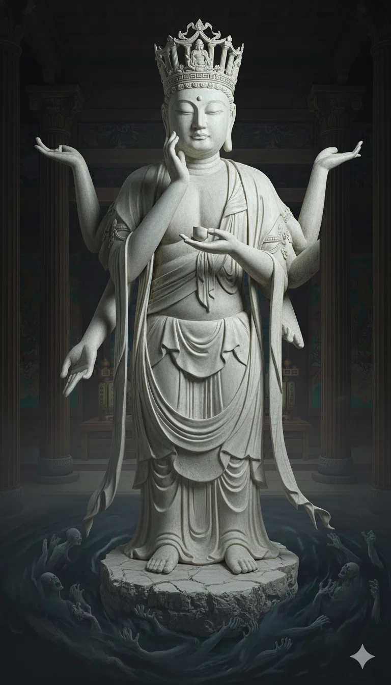 作画実験 弥勒菩薩｜美和