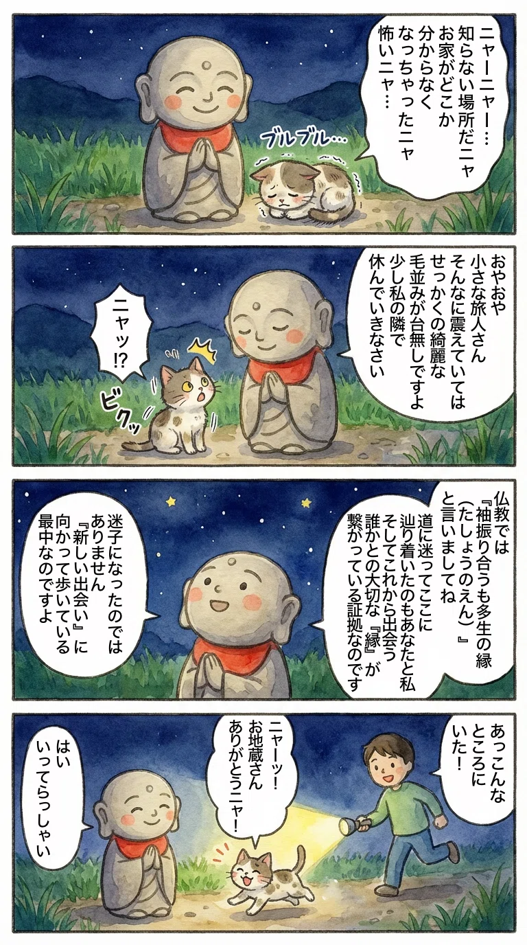 漫画】教えてお地蔵さん（2）｜kawa