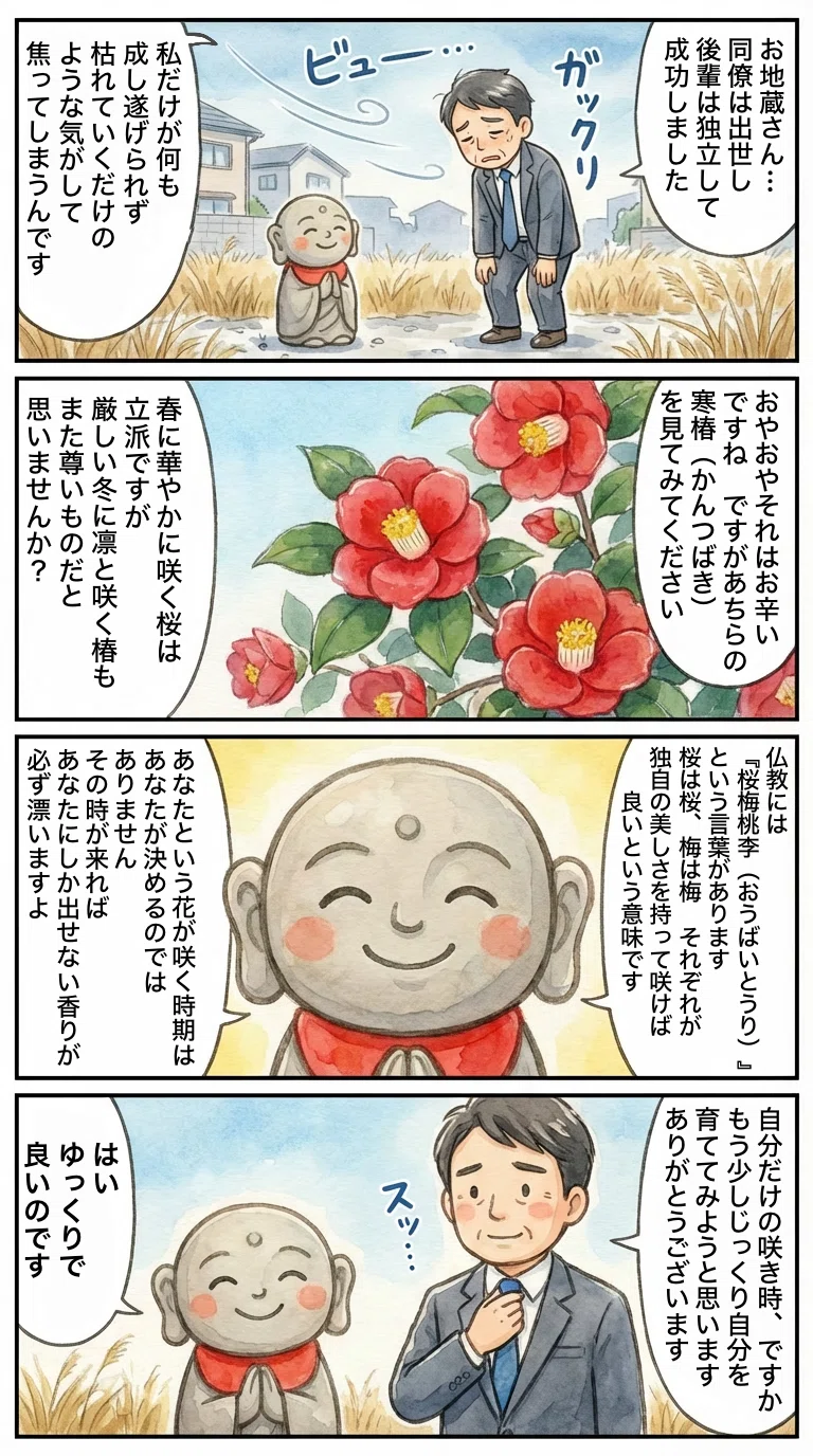 漫画】教えてお地蔵さん（2）｜kawa