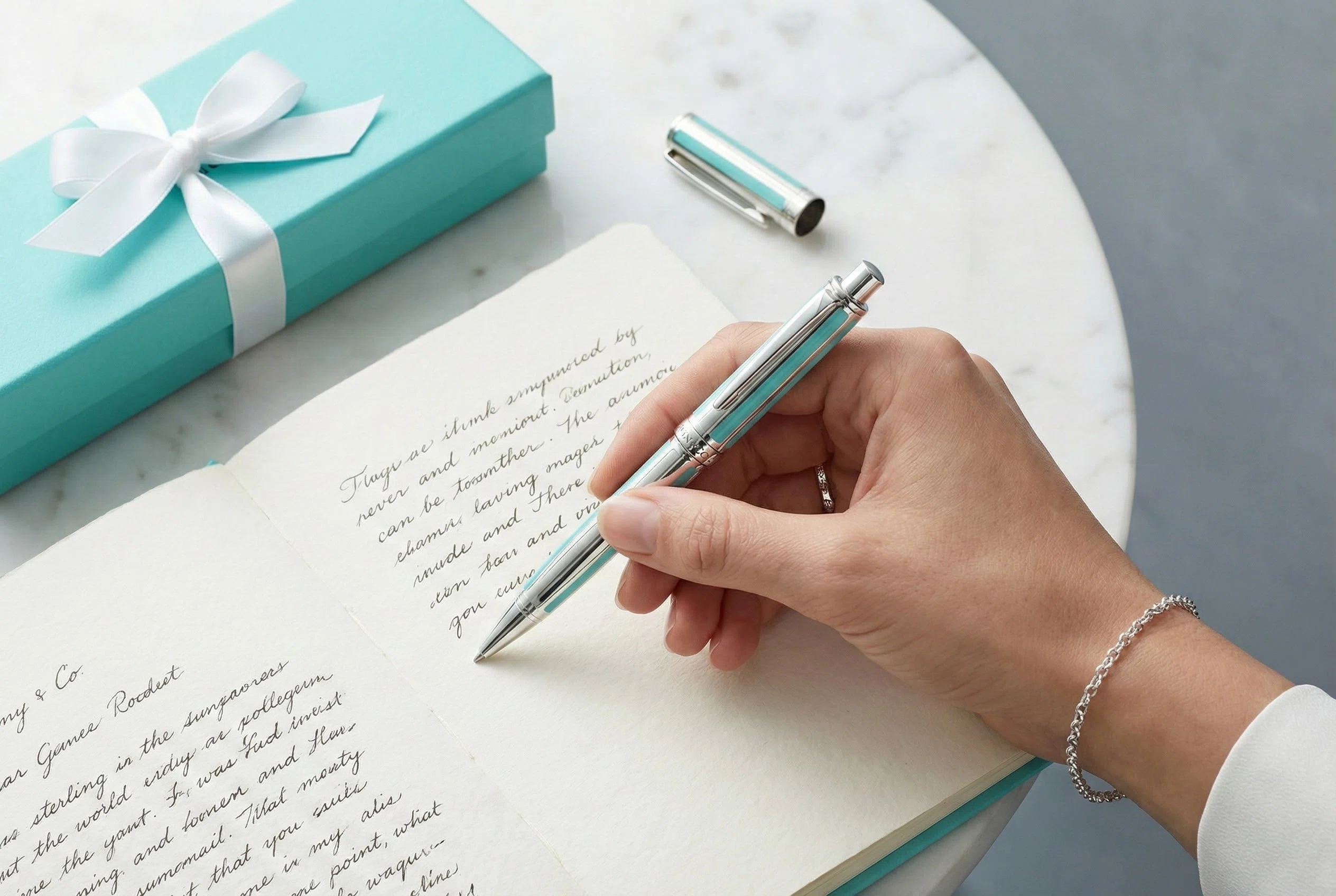 Tiffany& Co. 手帳ボールペン 紙袋付き tiffany ティファニー 手帳ボールペン 紙袋つき プレゼント用 【公式通販】