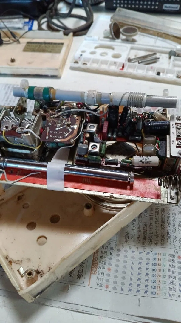 ラジオ 4個 故障品 72 トランジスターラジオ修理体験記 ソニー トランジスターラジオ TR－72