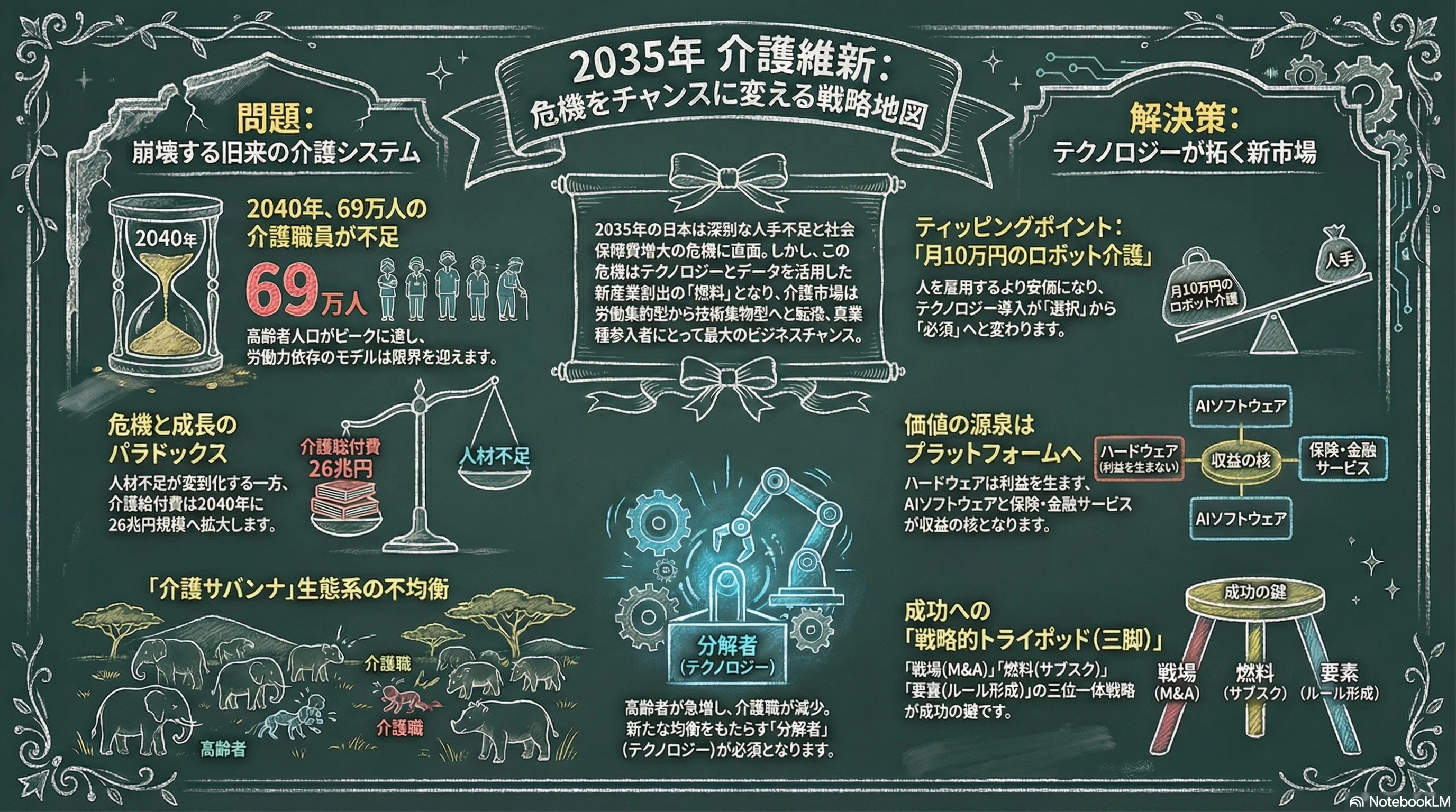 介護のシンギュラリティ：2035年、日本。課題先進国から解決先進国へ