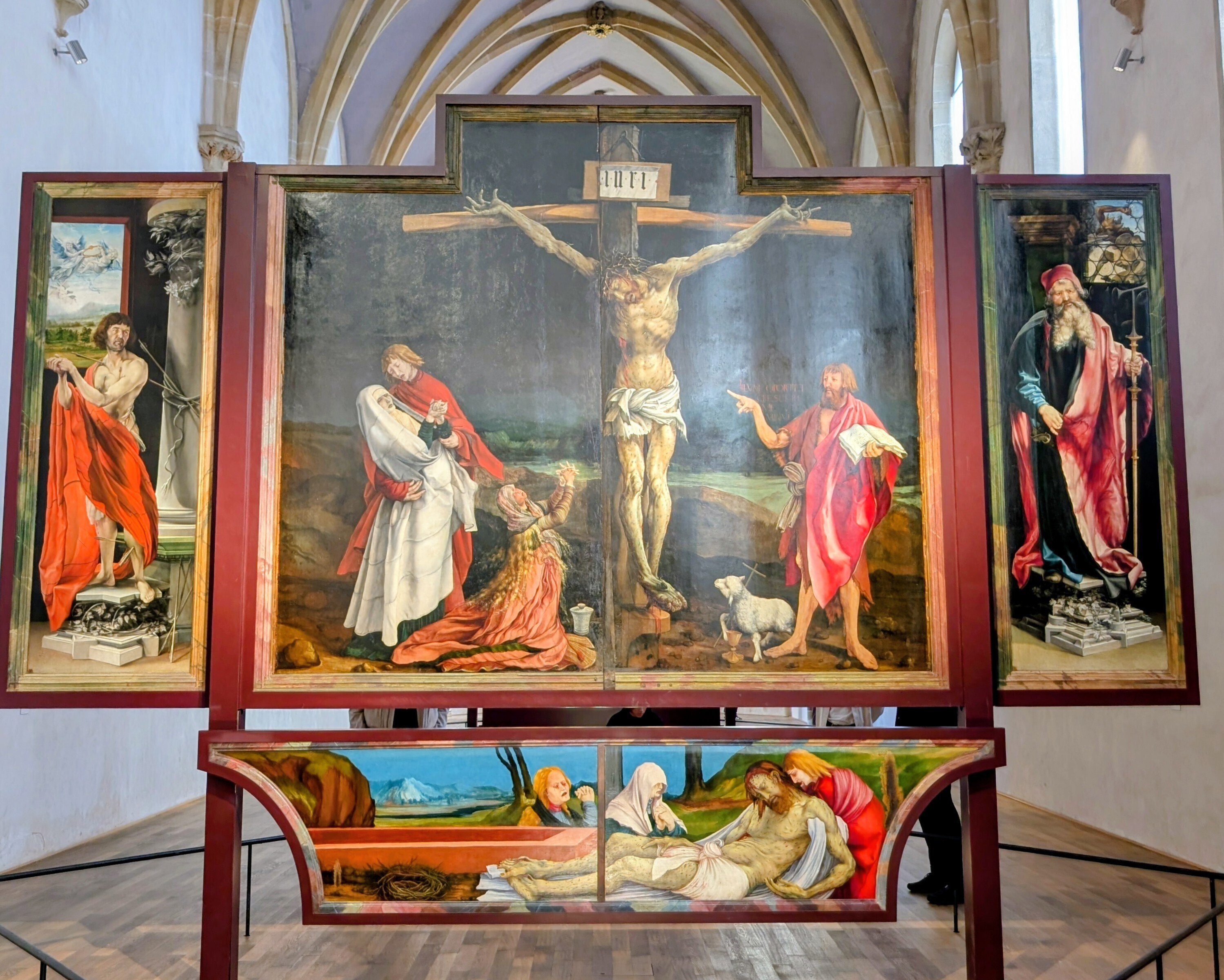 グリューネヴァルト　イーゼンハイムの祭壇画 グリューネヴァルト《イーゼンハイム祭壇画》｜ぷかぷか