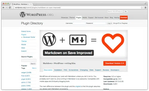 [ Markdown on Save Improved ] Wordpress で PHP Markdown Extra 記法を使える ...