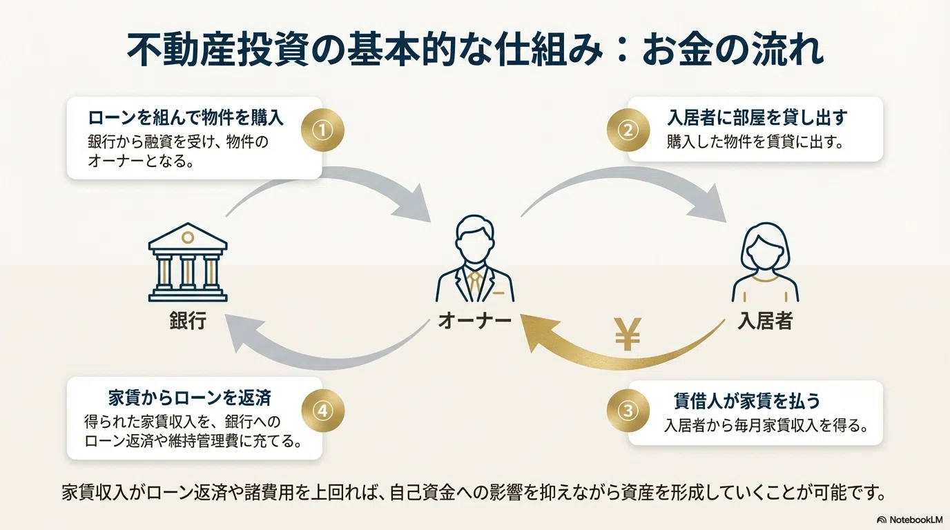 不動産投資とは？】初心者でも分かる仕組み・収益・物件の基本を簡潔に