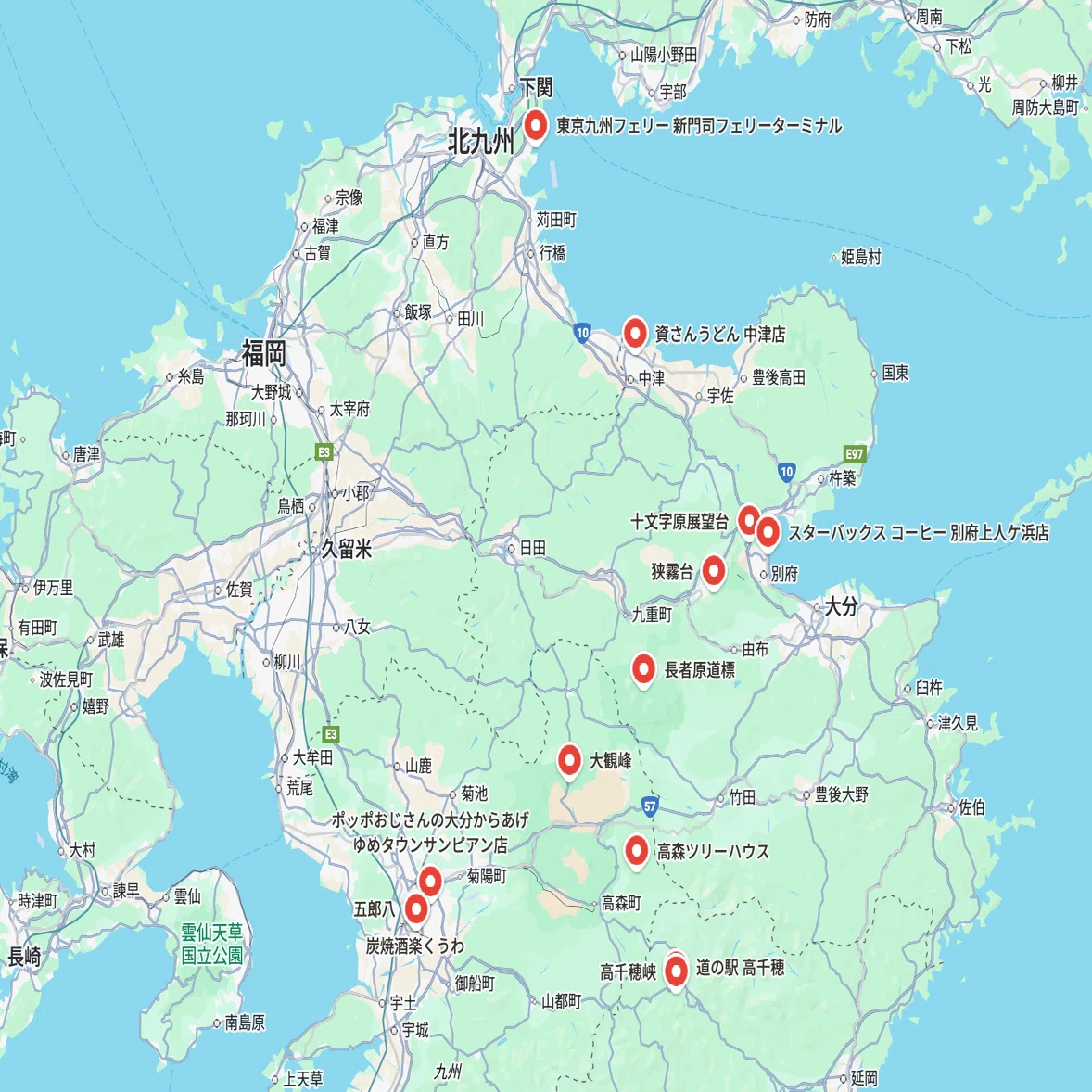 1日目：やまなみハイウェイ・阿蘇・高千穂編】関東から行く5日間九州