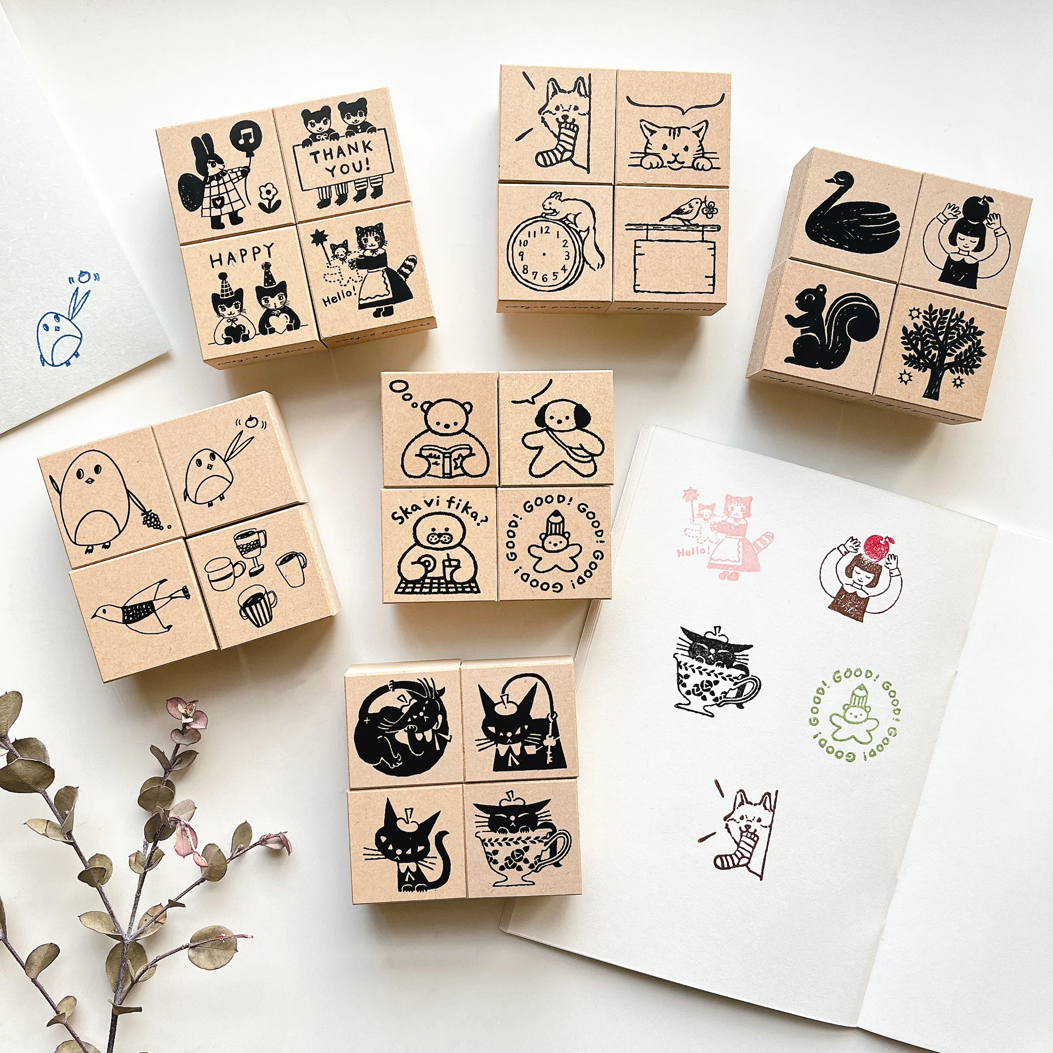 2026 春の新作③スタンプ＆スタンプノート｜表現社 cozyca products