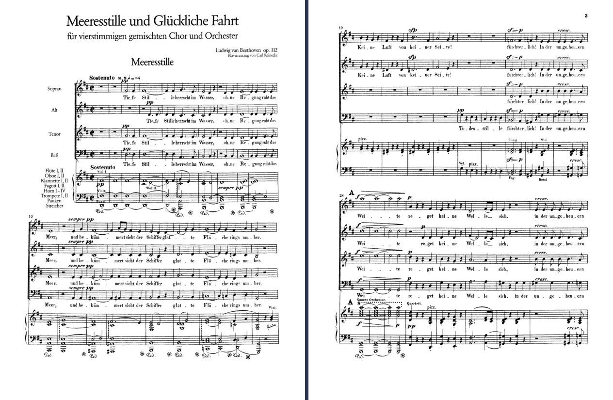 ベートーヴェンのカンタータ 静かな航海と幸運な航海 ｜shorakudon