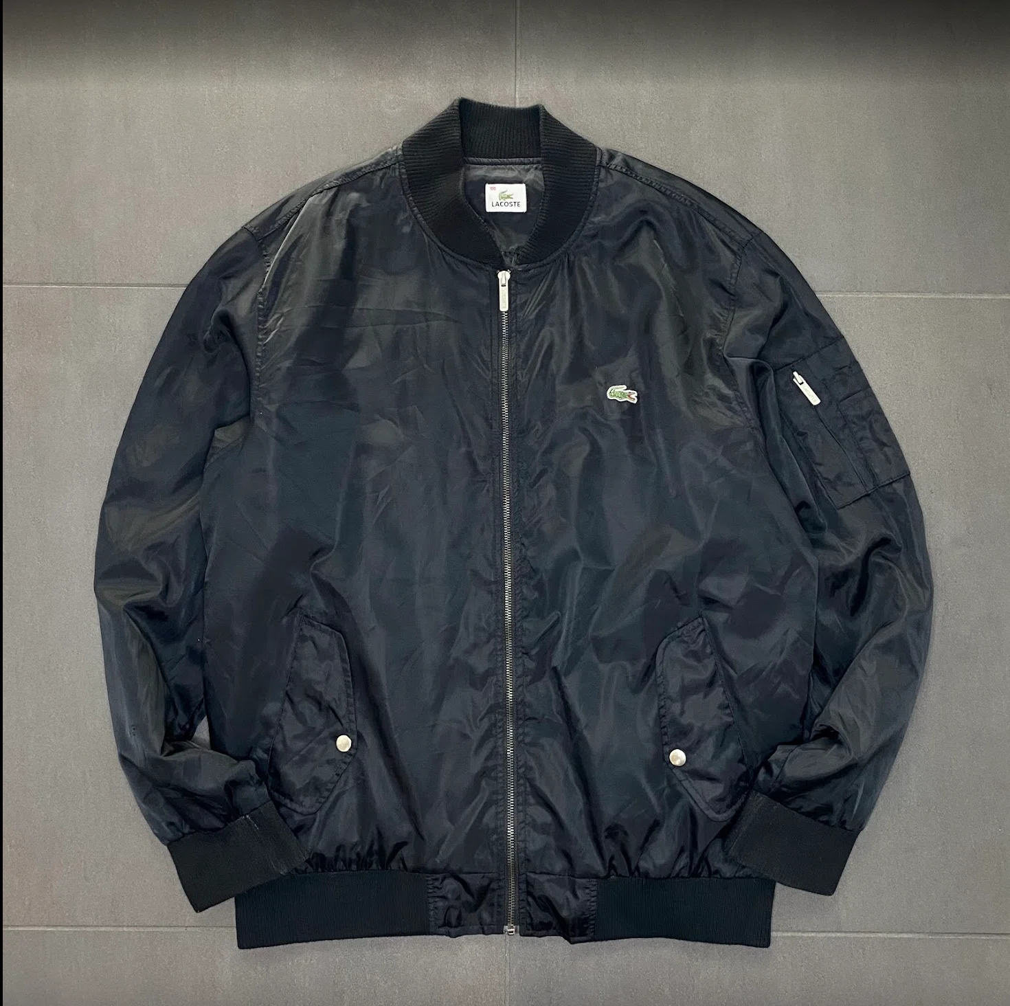 🧥 MA-1サイズ感比較｜YSL（L）とラコステ（XL）｜Red Hurl