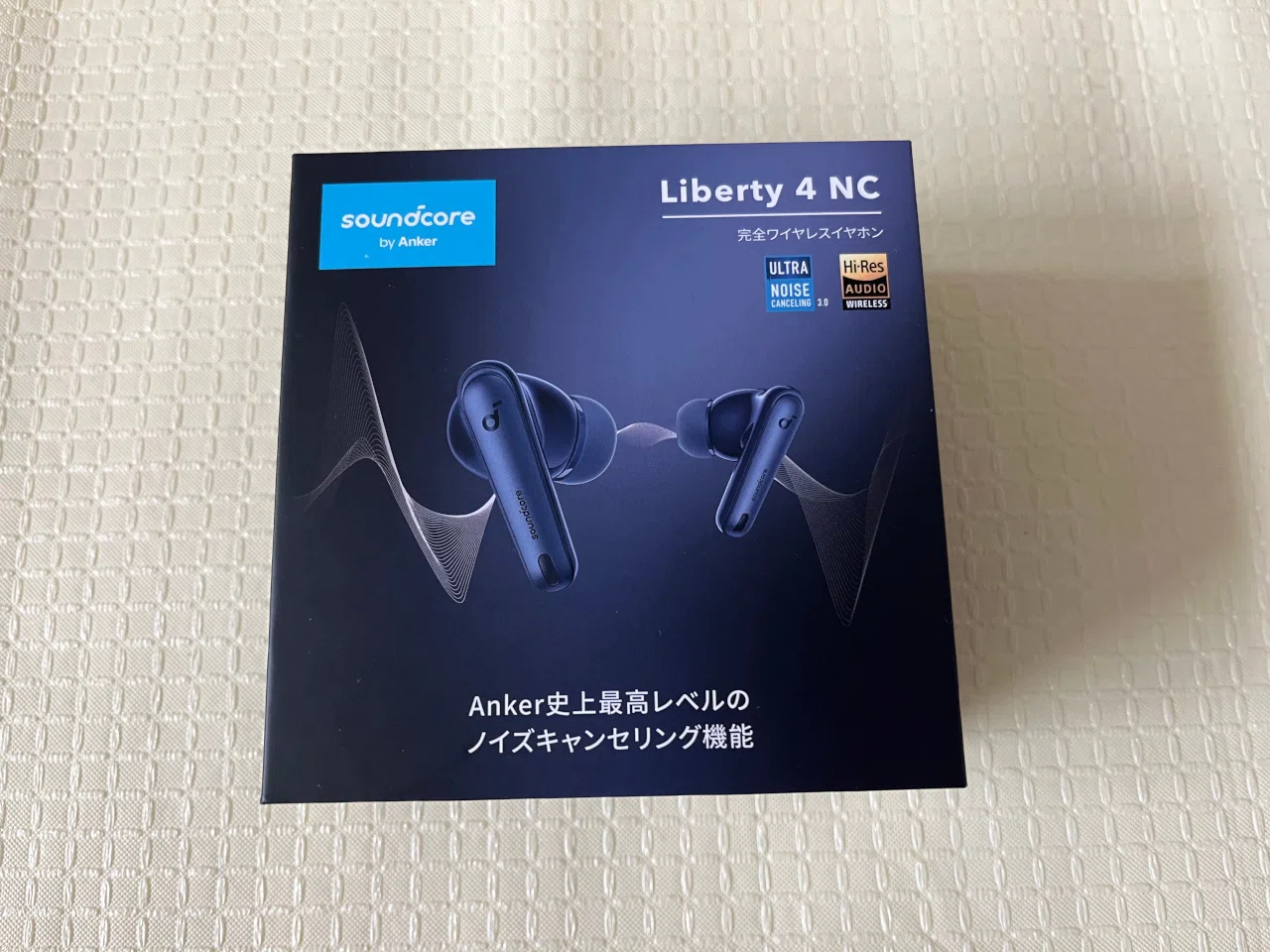 買ったもの】完全ワイヤレスイヤフォン・Anker Soundcore Liberty 4 NC