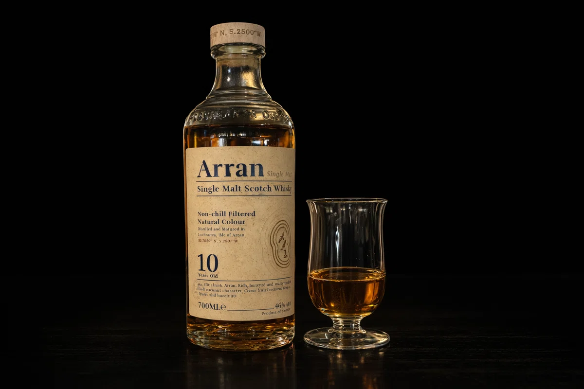 アラン 10年(Arran 10 Years)|グラスの底が見えるまで (グラ底さん)