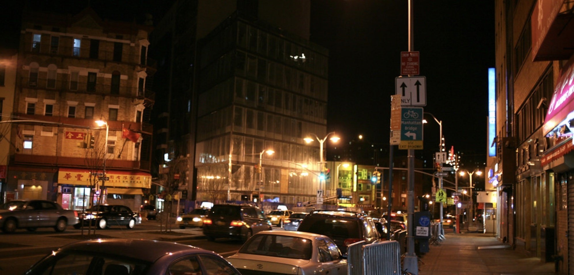 NY Life 深夜のチャイナタウン｜D. Silverling