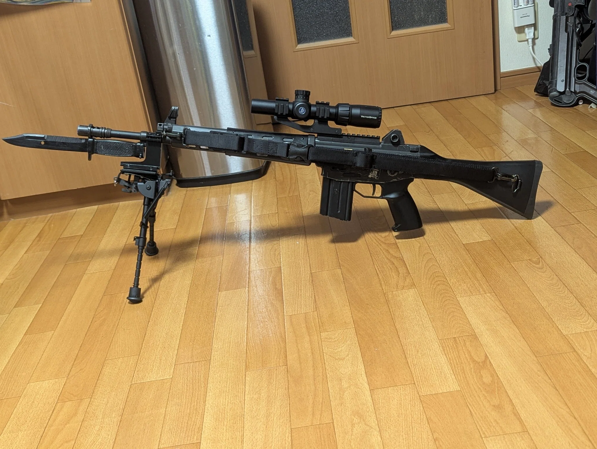 89式小銃の2脚をちょっと改造してみよう(提案)｜knitDOGE