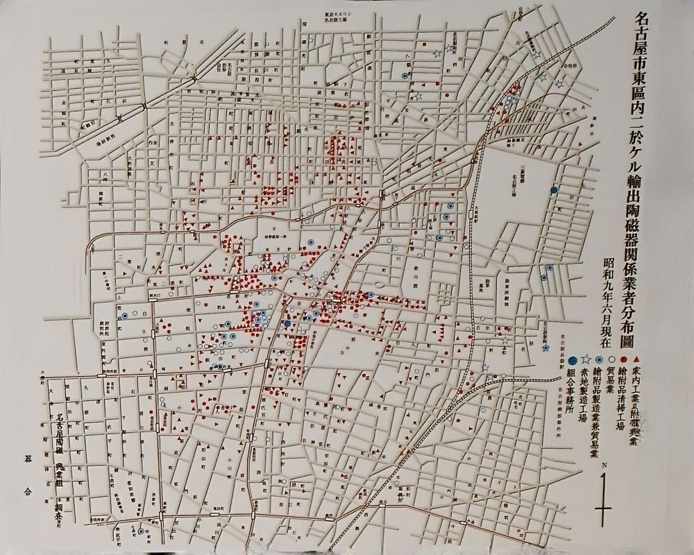 ☆発見しました！！☆ 昭和 骨董 レクリエーション案内図 わが心の近代建築Vol.106 文化のみち撞木館／愛知県名古屋市東区｜3104