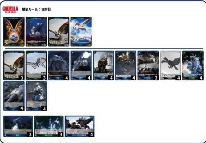 ゴジラカードゲーム所感(第三弾環境について)｜くろまい