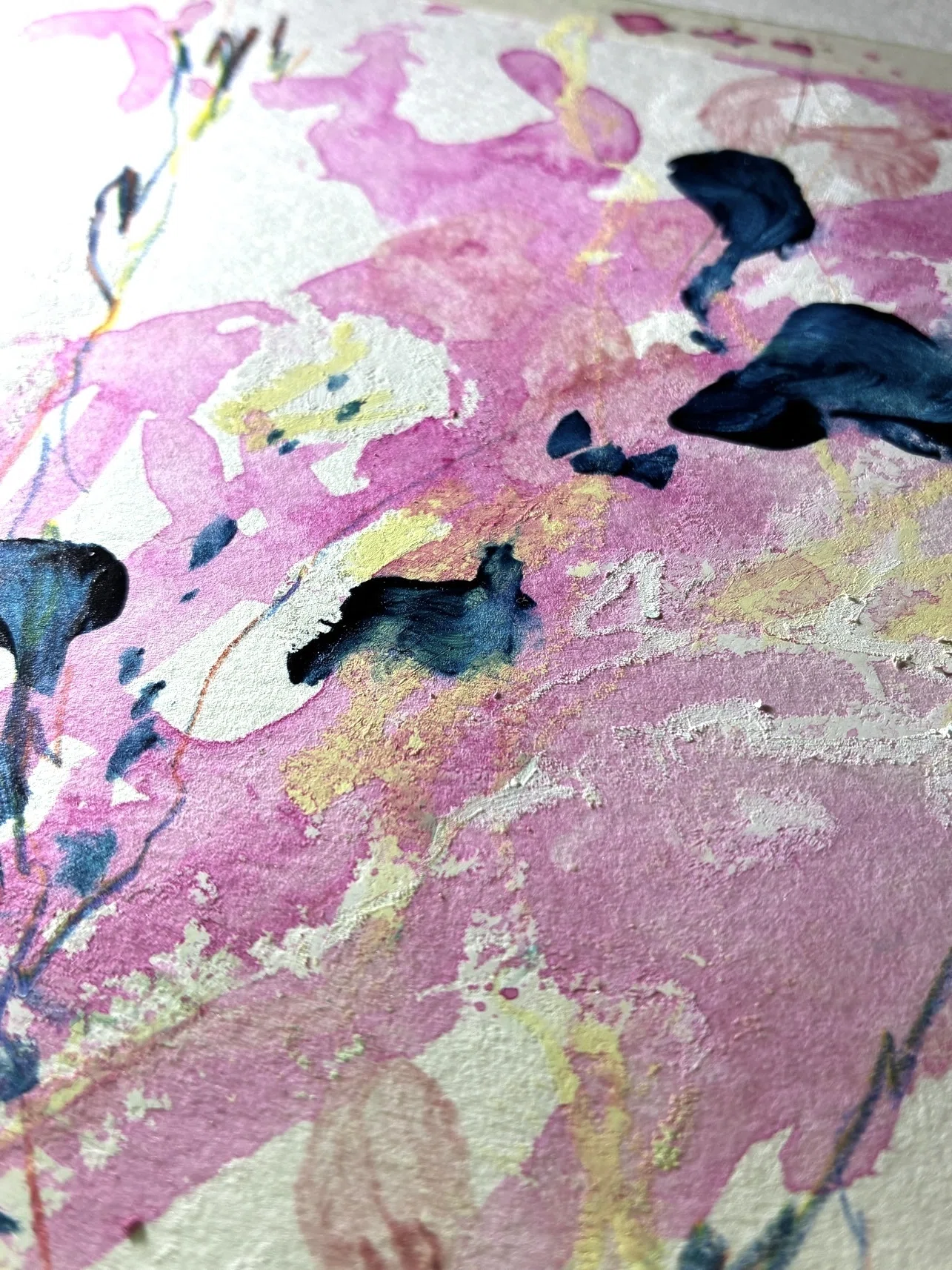 抽象画は、どこでやめたらいいのか｜きのした | 抽象画