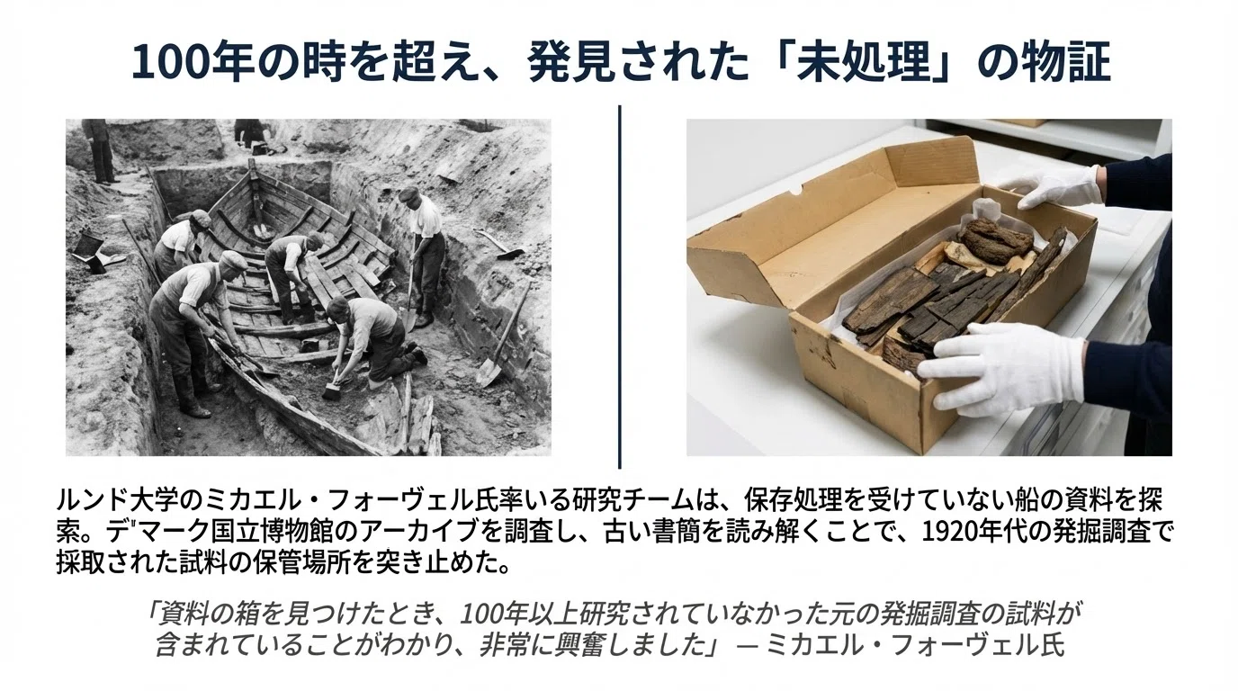 2000年前の指紋が解き明かす、スカンディナビア最古の木造船の謎｜最新