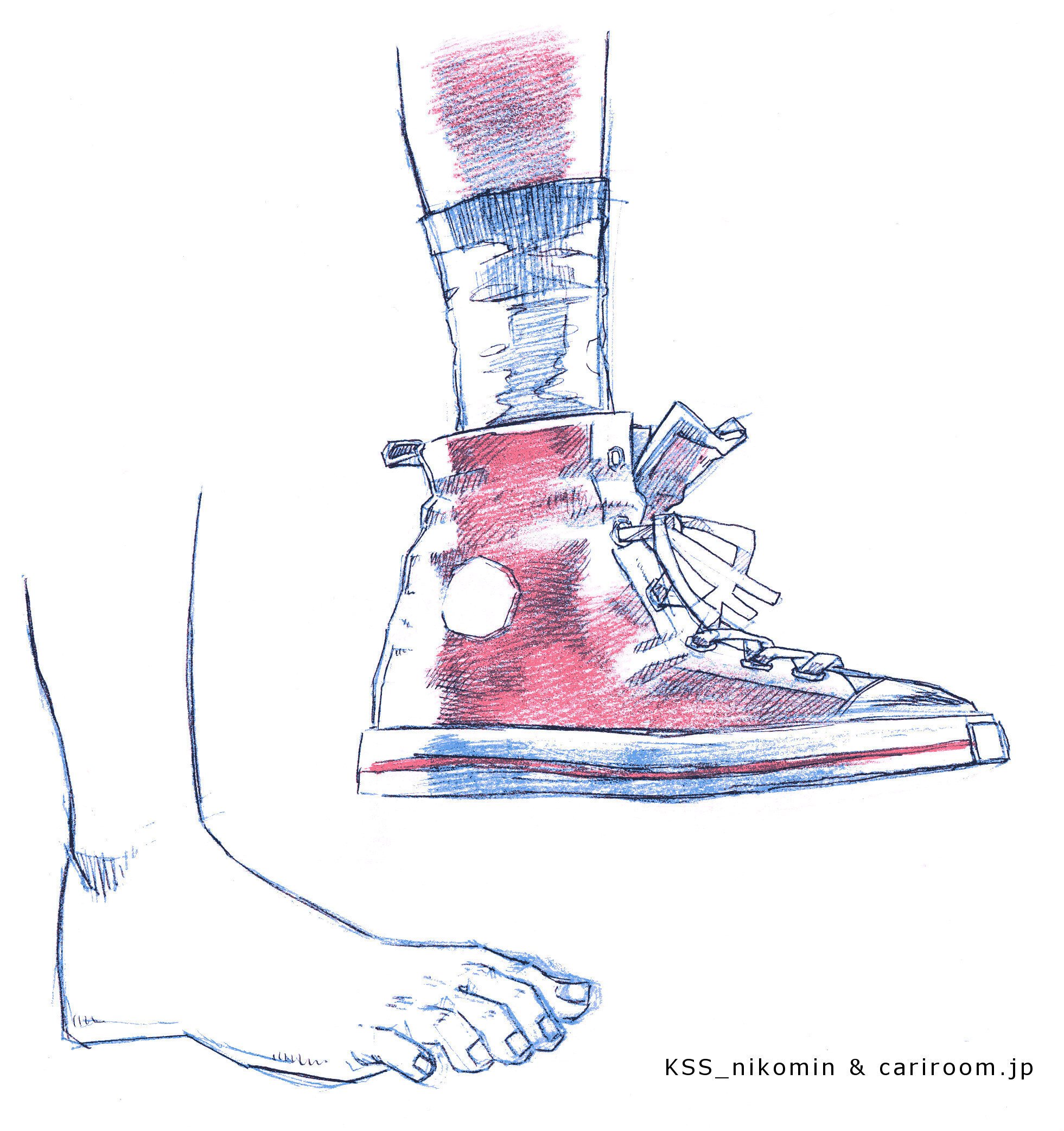 イラスト練習2026年1月｜『もう一度描こうよ。とりあえず描こう！』KSS